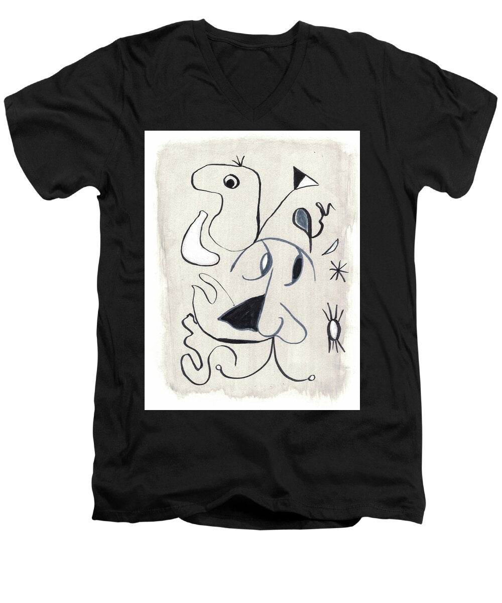 L'homme 1 - Men's V-Neck T-Shirt