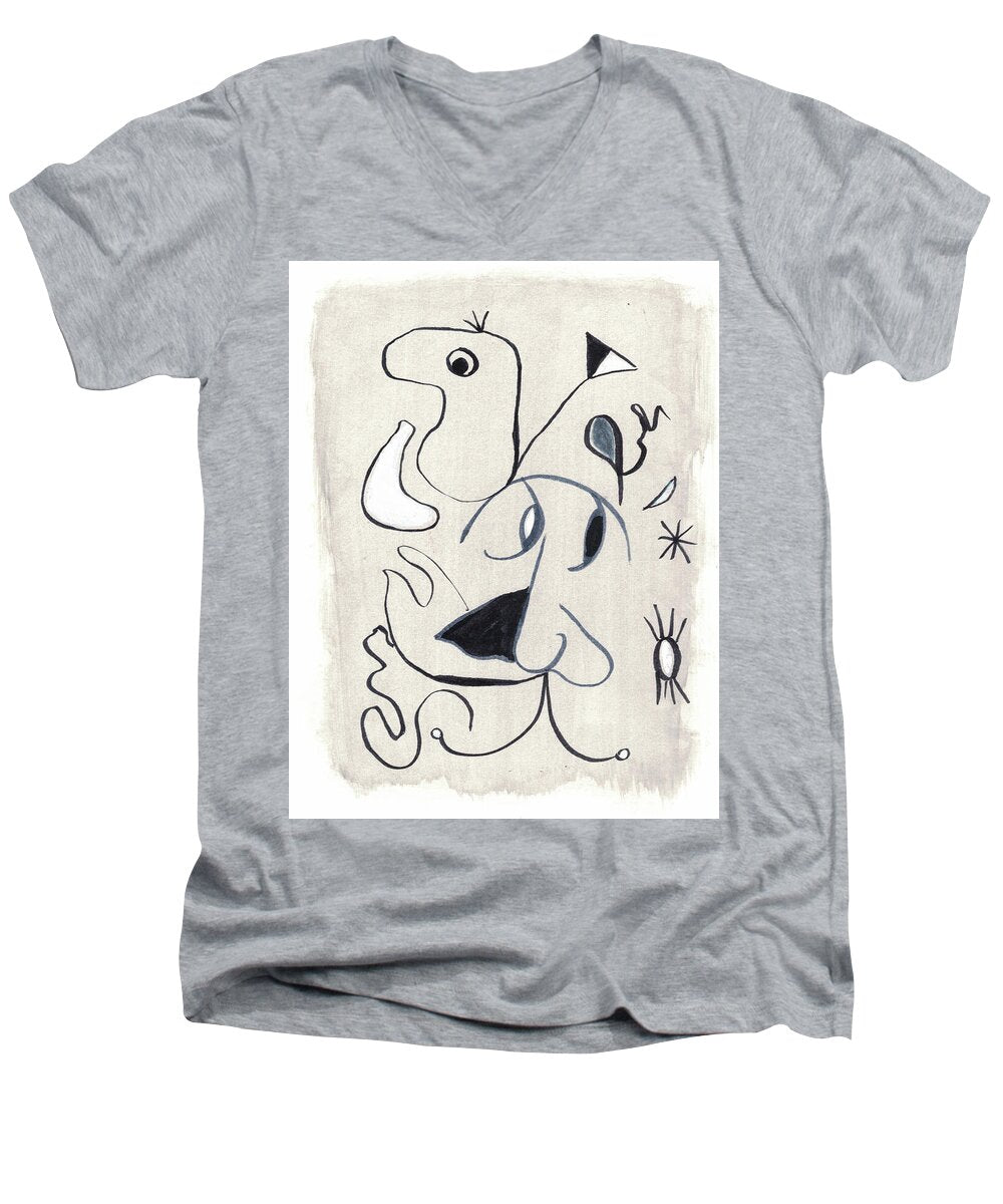 L'homme 1 - Men's V-Neck T-Shirt