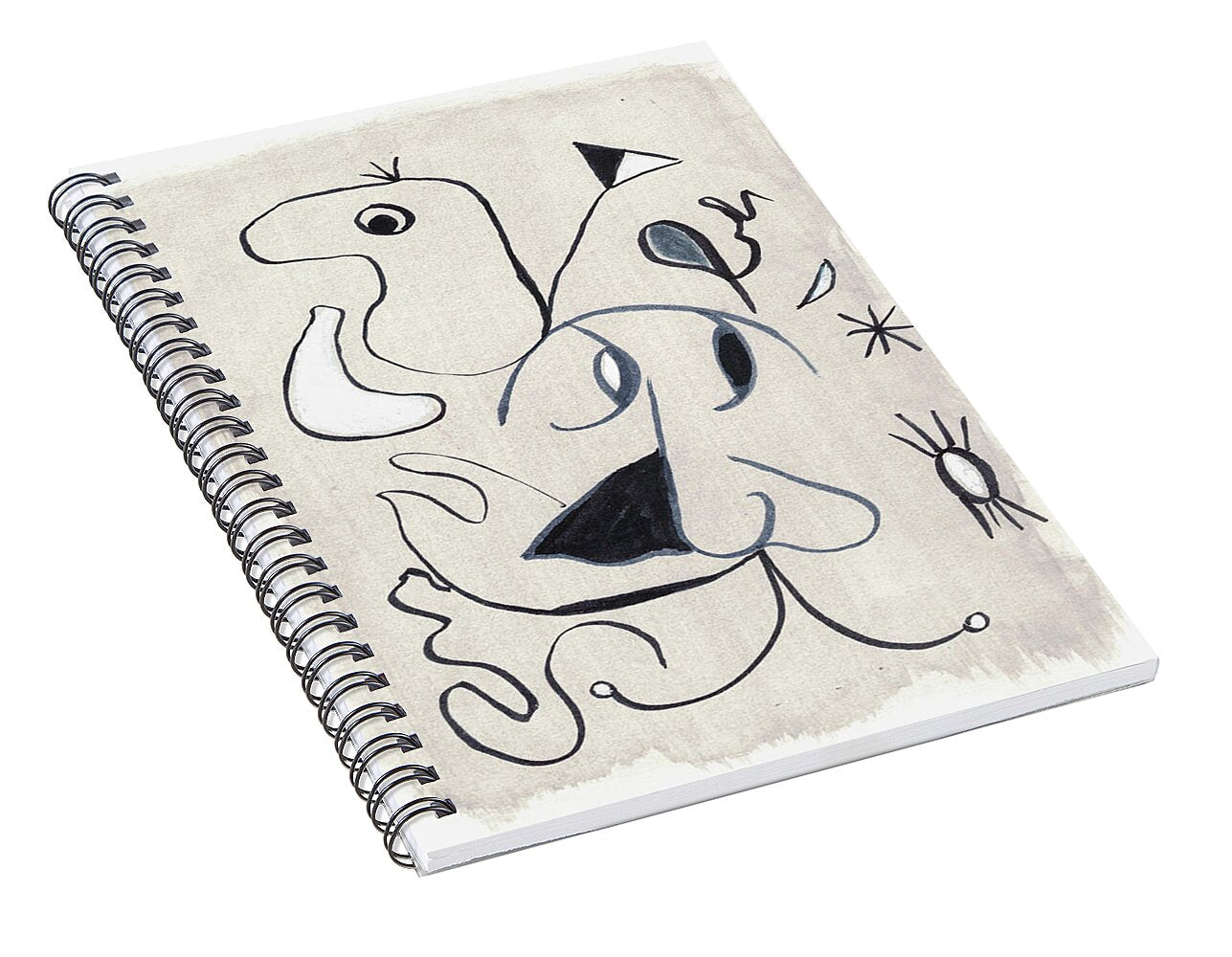 L'homme 1 - Spiral Notebook
