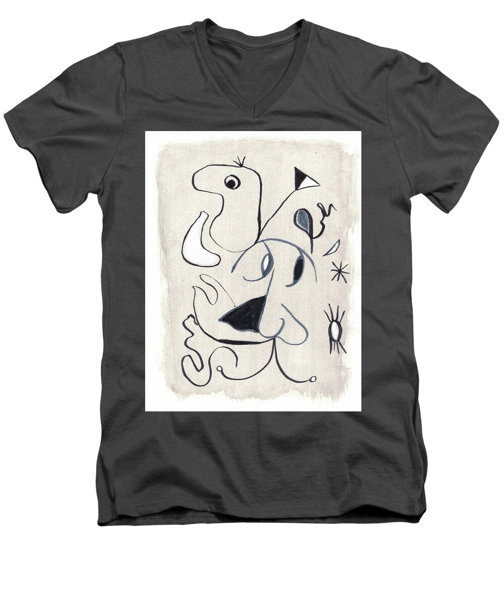 L'homme 1 - Men's V-Neck T-Shirt