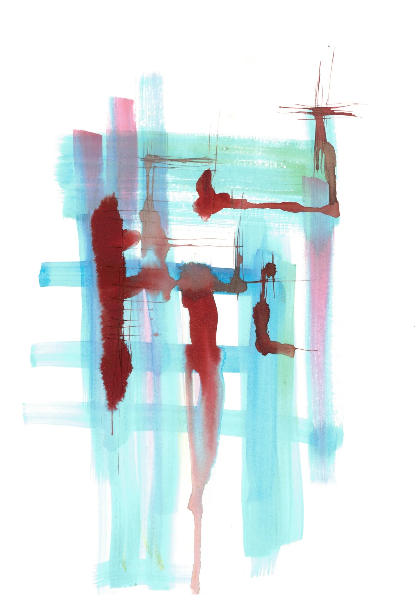 Aquarelle œuvrOriginale e Numérique 060 - Laure Leprince - Artiste Peintre