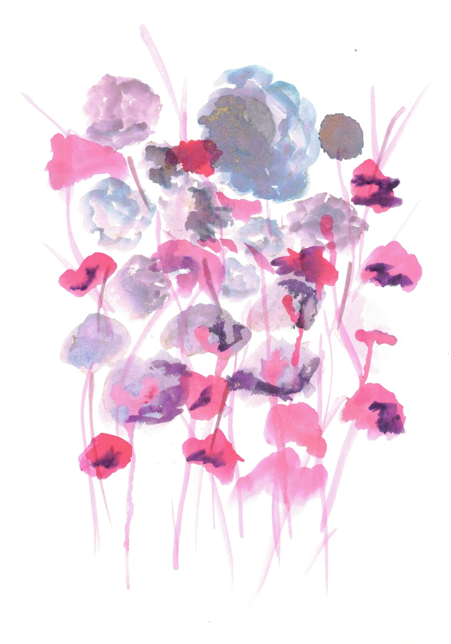 Aquarelle œuvre Originale Numérique 062 - Laure Leprince - Artiste Peintre
