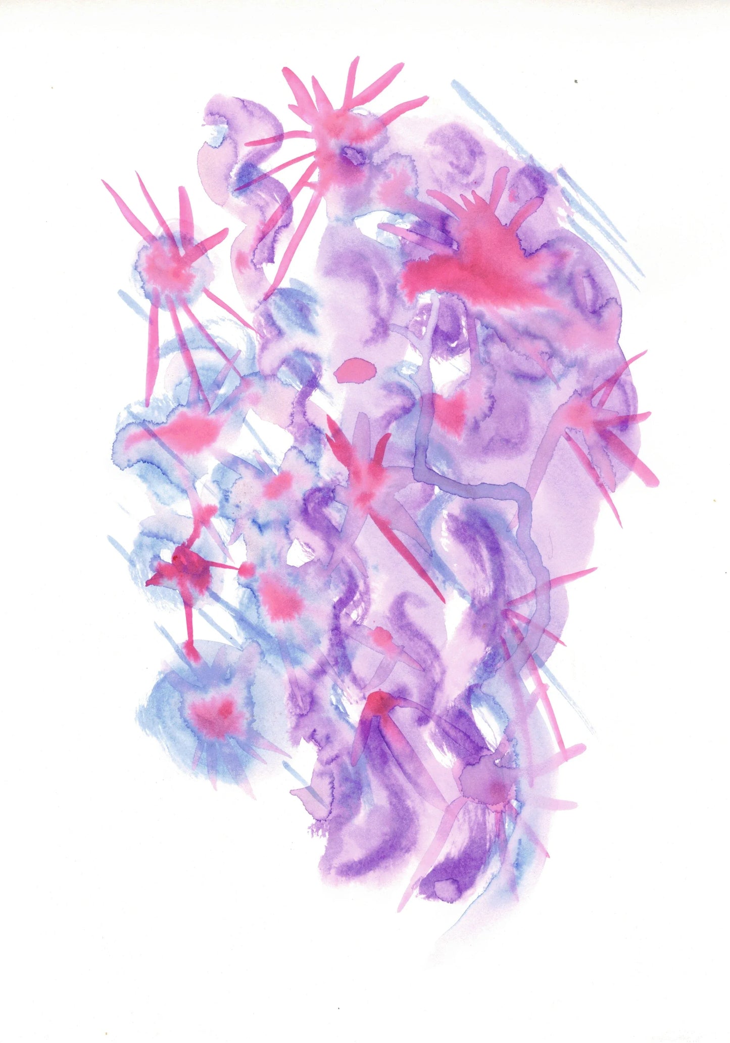 Aquarelle œuvre Originale Numérique 066 - Laure Leprince - Artiste Peintre