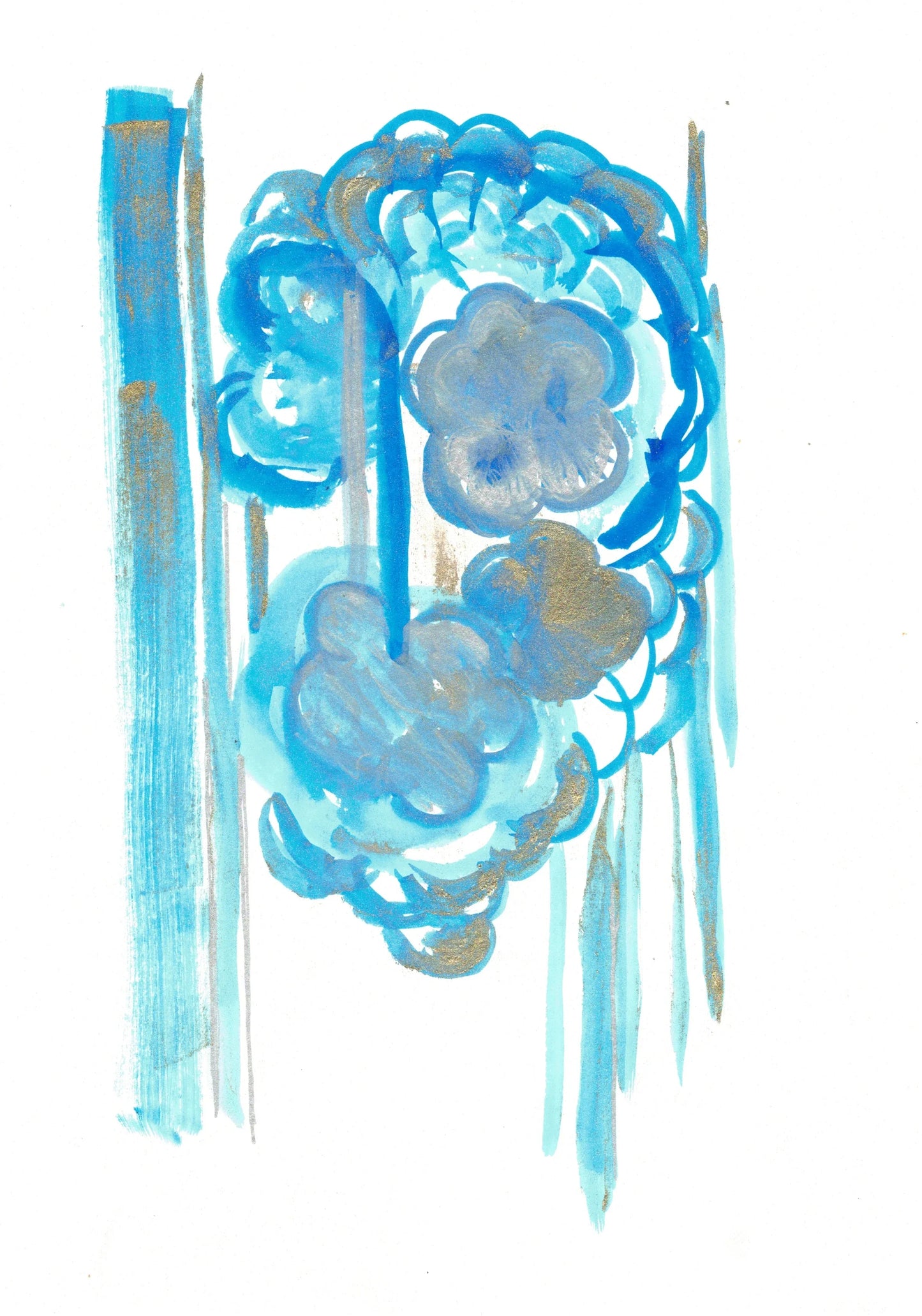 Aquarelle œuvre Originale Numérique 068 - Laure Leprince - Artiste Peintre