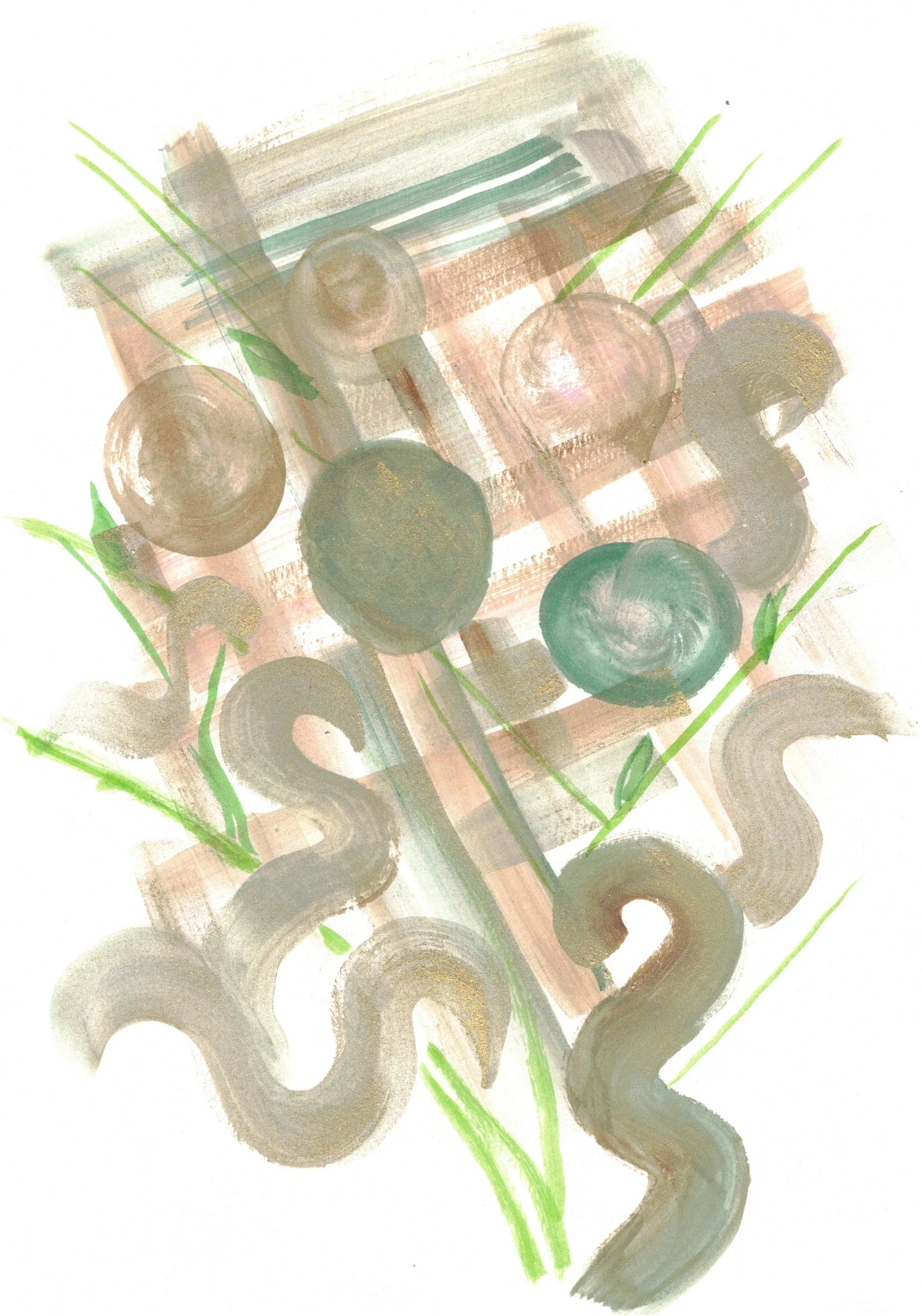 Aquarelle œuvre Originale Numérique 071 - Laure Leprince - Artiste Peintre