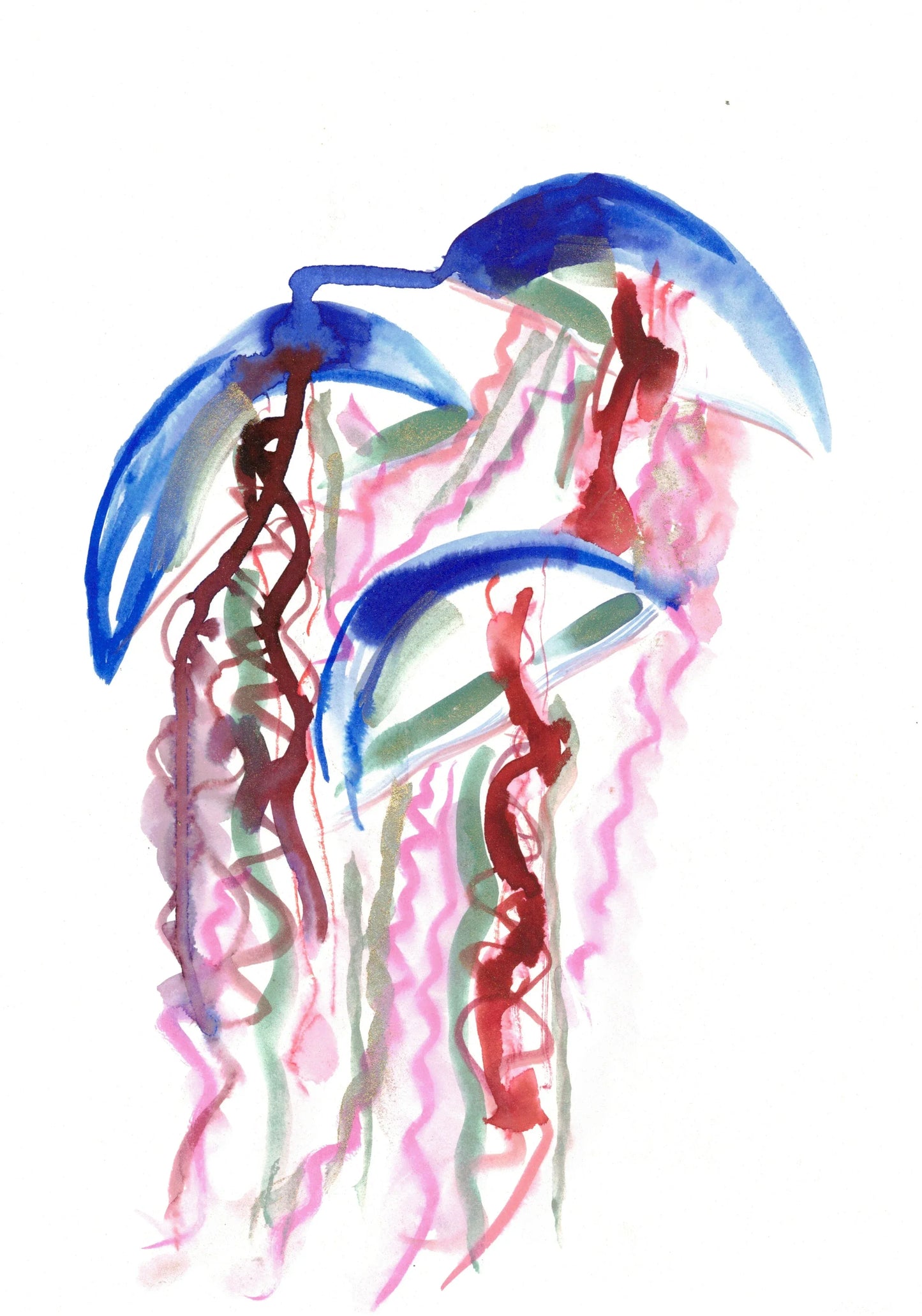 Aquarelle œuvre Originale Numérique 072 - Laure Leprince - Artiste Peintre