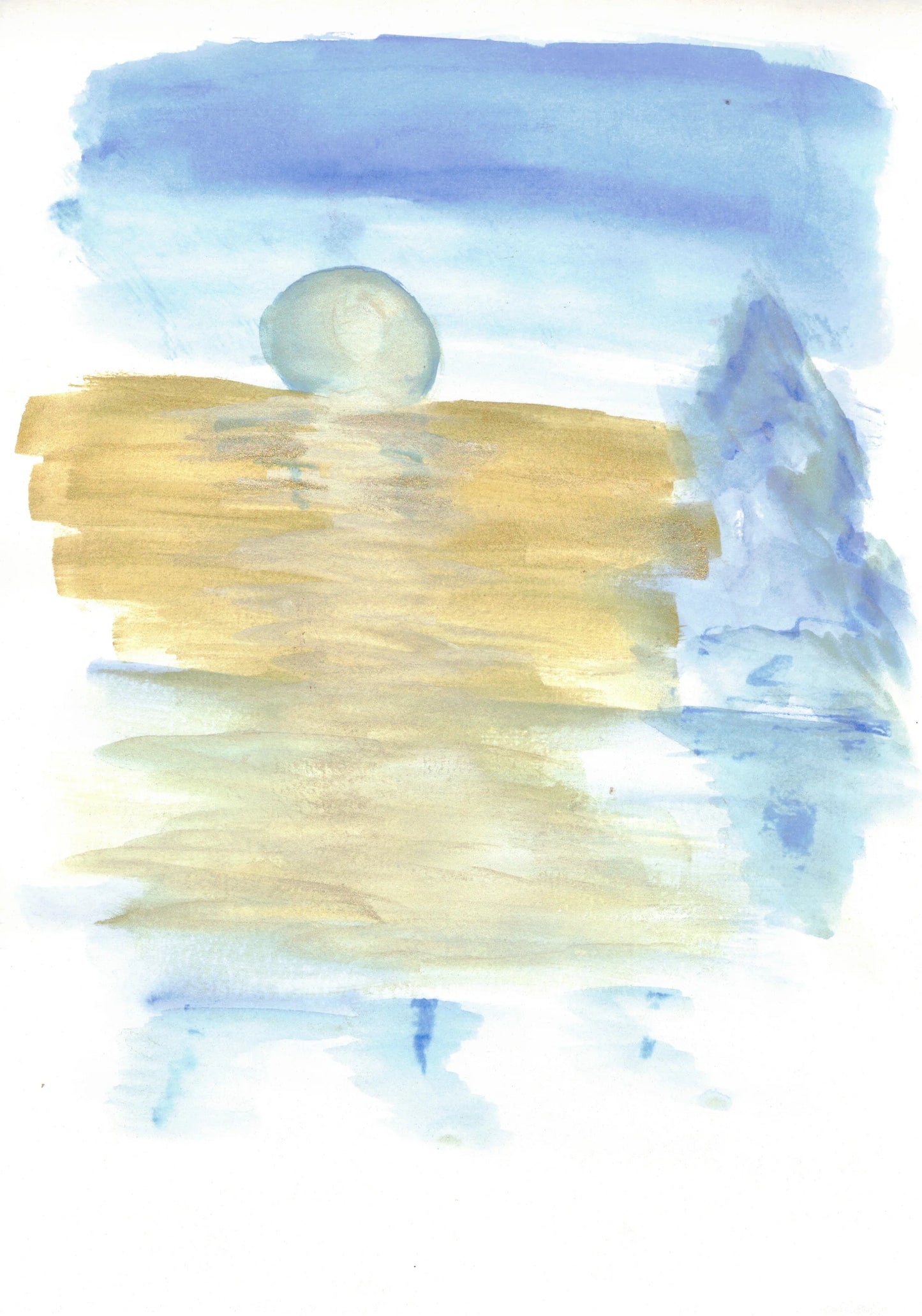 Aquarelle œuvre Originale Numérique 073 - Laure Leprince - Artiste Peintre