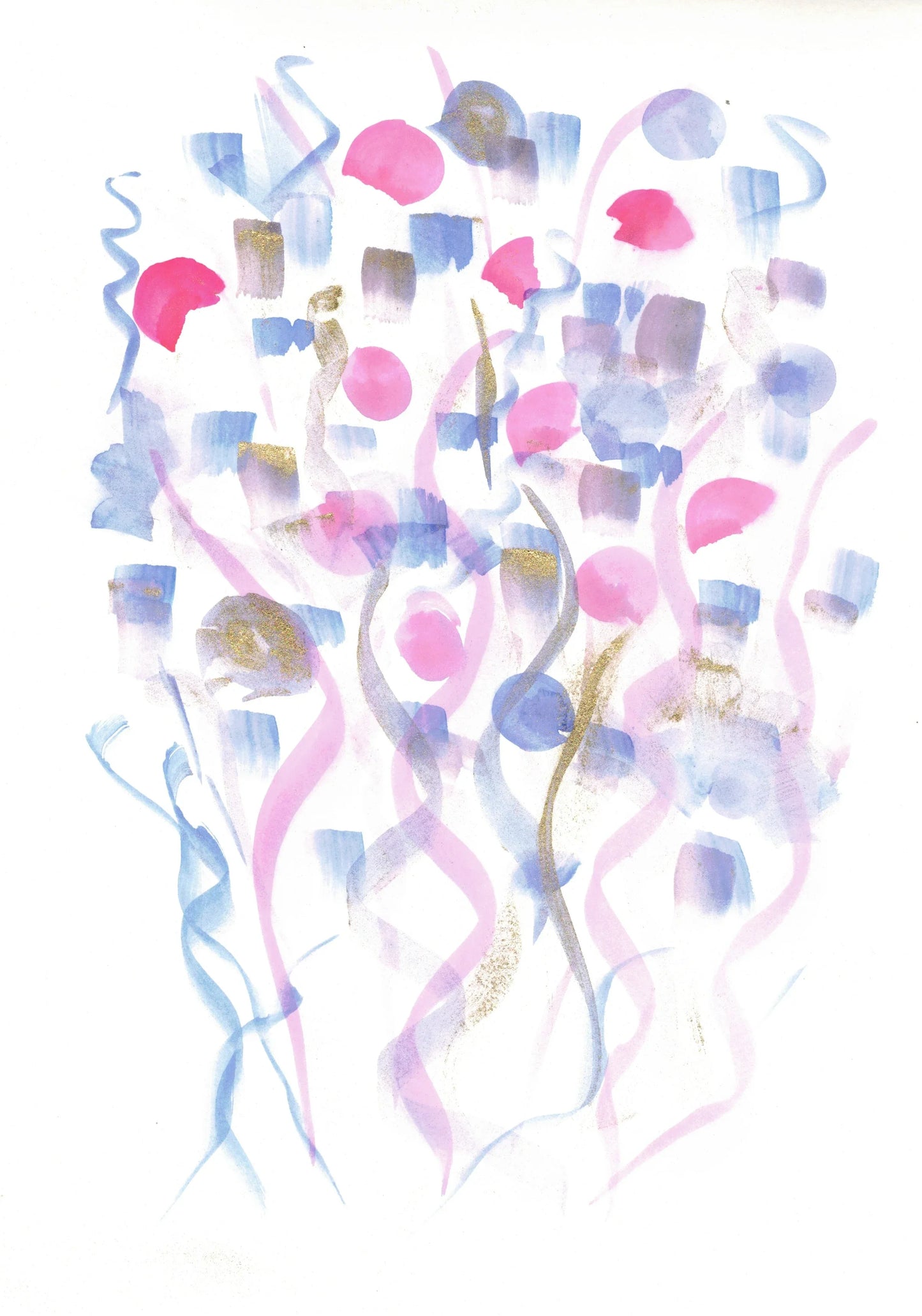 Aquarelle œuvre Originale Numérique 095 - Laure Leprince - Artiste Peintre