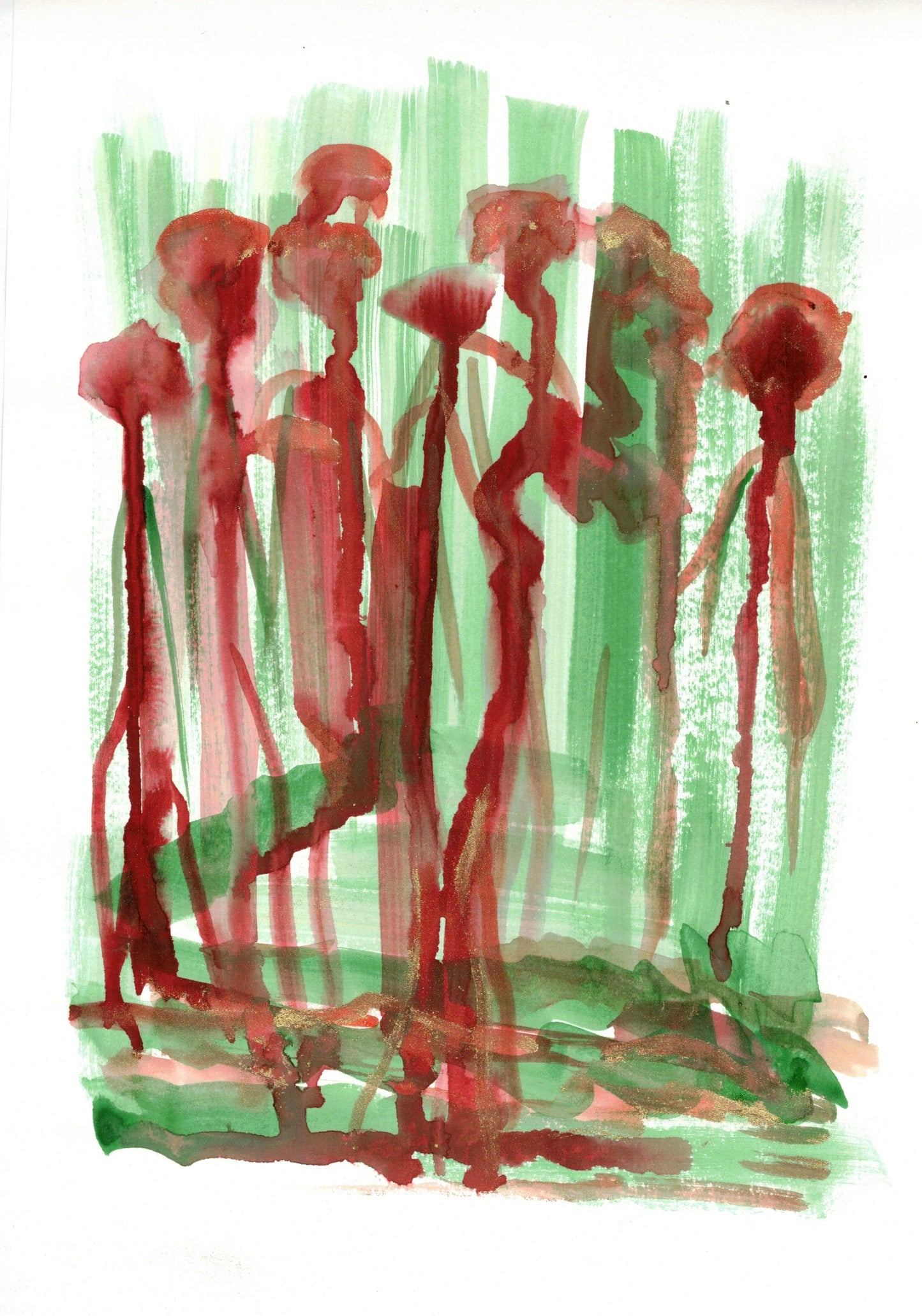 Aquarelle œuvre Originale Numérique 097 - Laure Leprince - Artiste Peintre