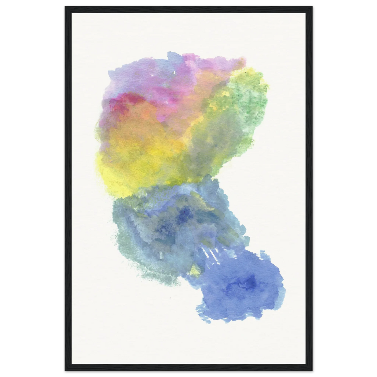 Affiche Encadrée Museum-Quality Matte Paper Aluminium Framed Aurora Drift - Laure Leprince - Artiste Peintre
