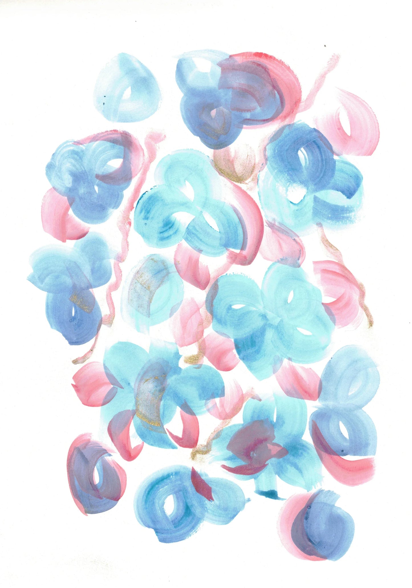 Aquarelle œuvre Originale Numérique 099 - Laure Leprince - Artiste Peintre