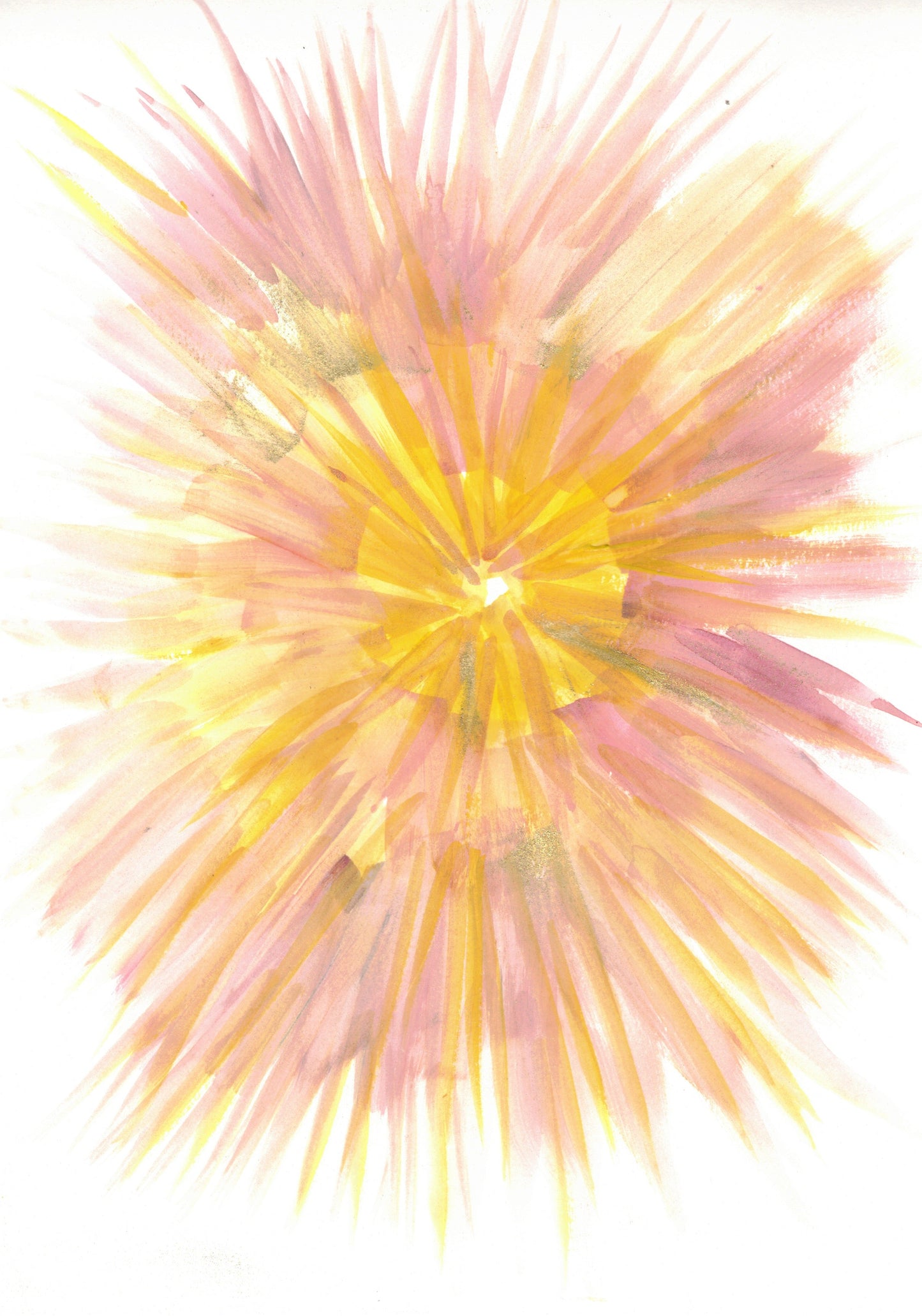 Aquarelle œuvre Originale Numérique 100