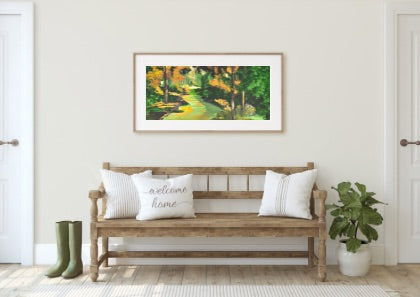 Peinture œuvre Originale Numérique Autumn Wood