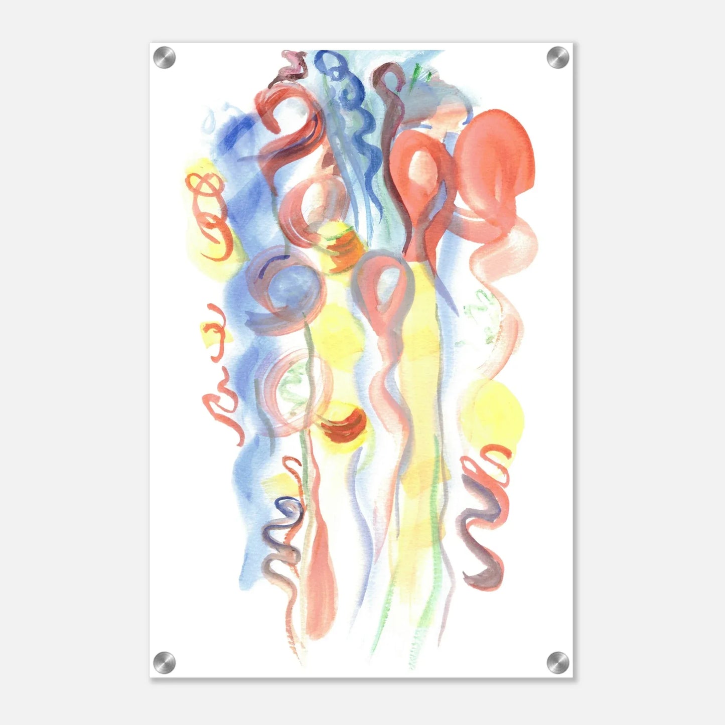 Impression sur acrylique brillante Urban Parade | Art contemporain par Laure Leprince - Laure Leprince - Artiste Peintre