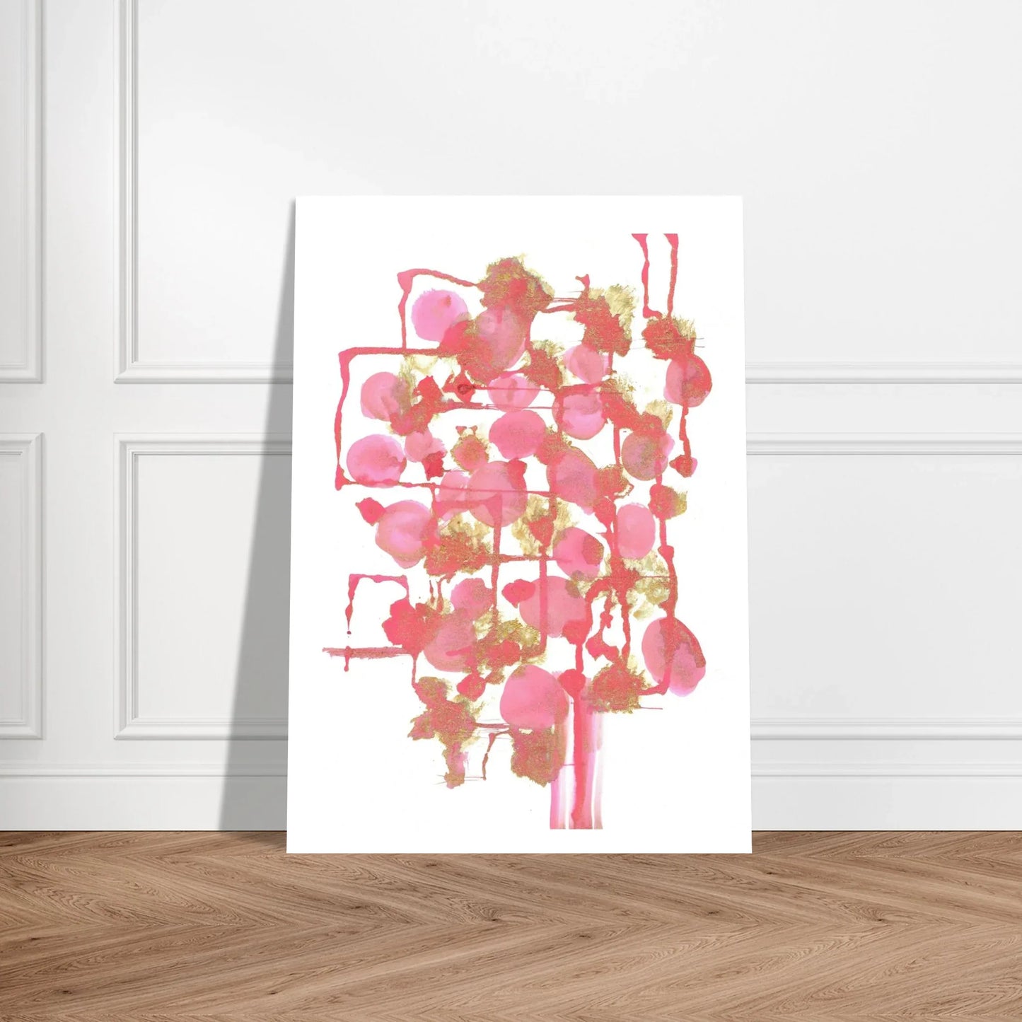 Premium Matte Paper Poster Aquarelle Originale RDJ3-11 - Laure Leprince - Artiste Peintre