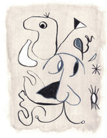 Aquarelle originale L'homme