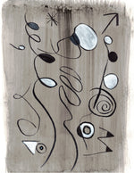 Aquarelle originale Les notes