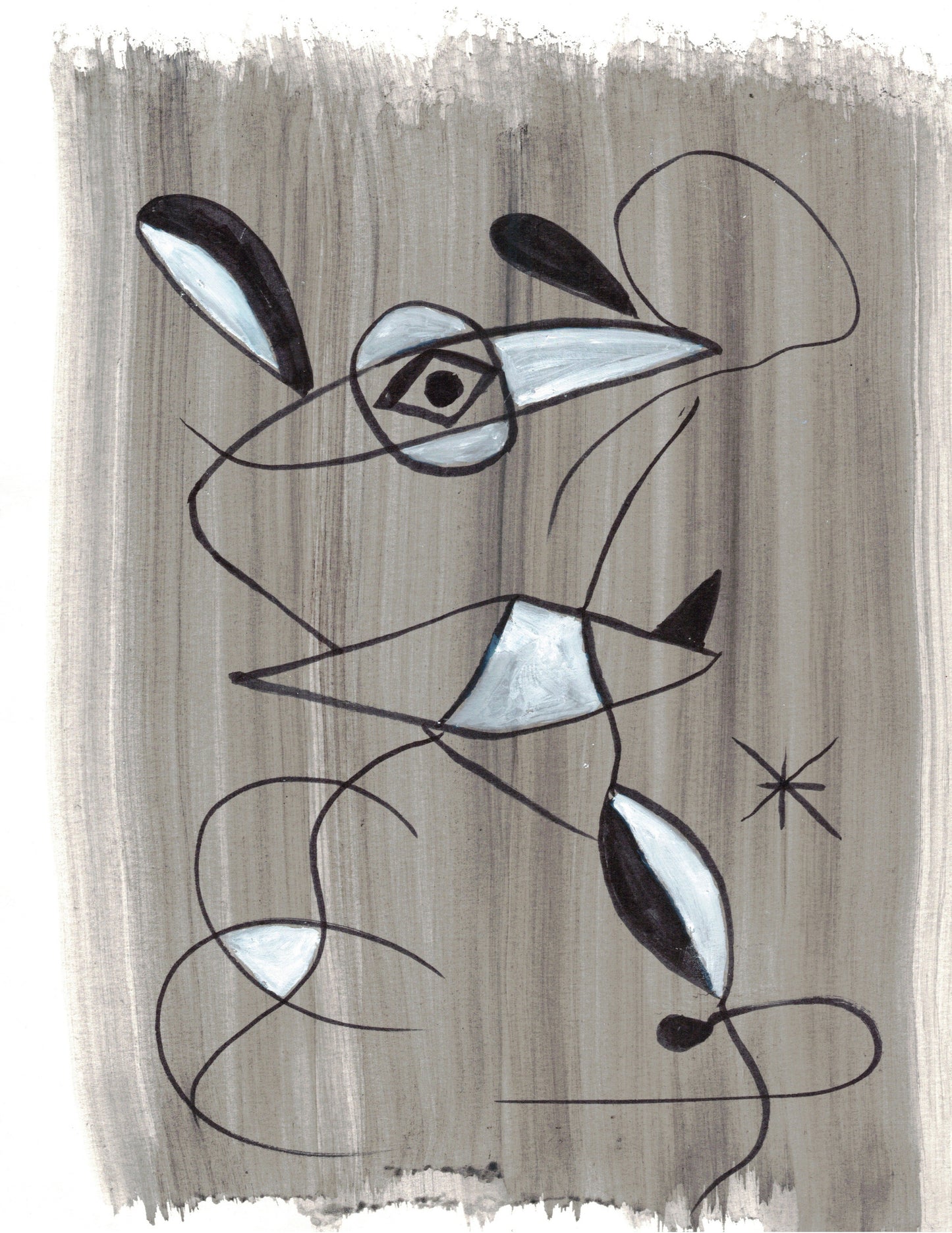 Aquarelle originale Petite Souris