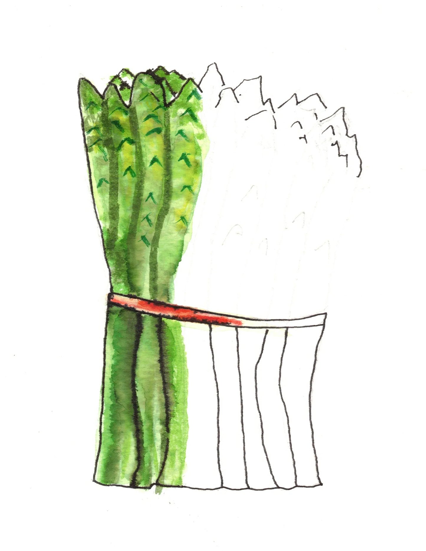 Aquarelle œuvre Originale Numérique 192 - Laure Leprince - Artiste Peintre