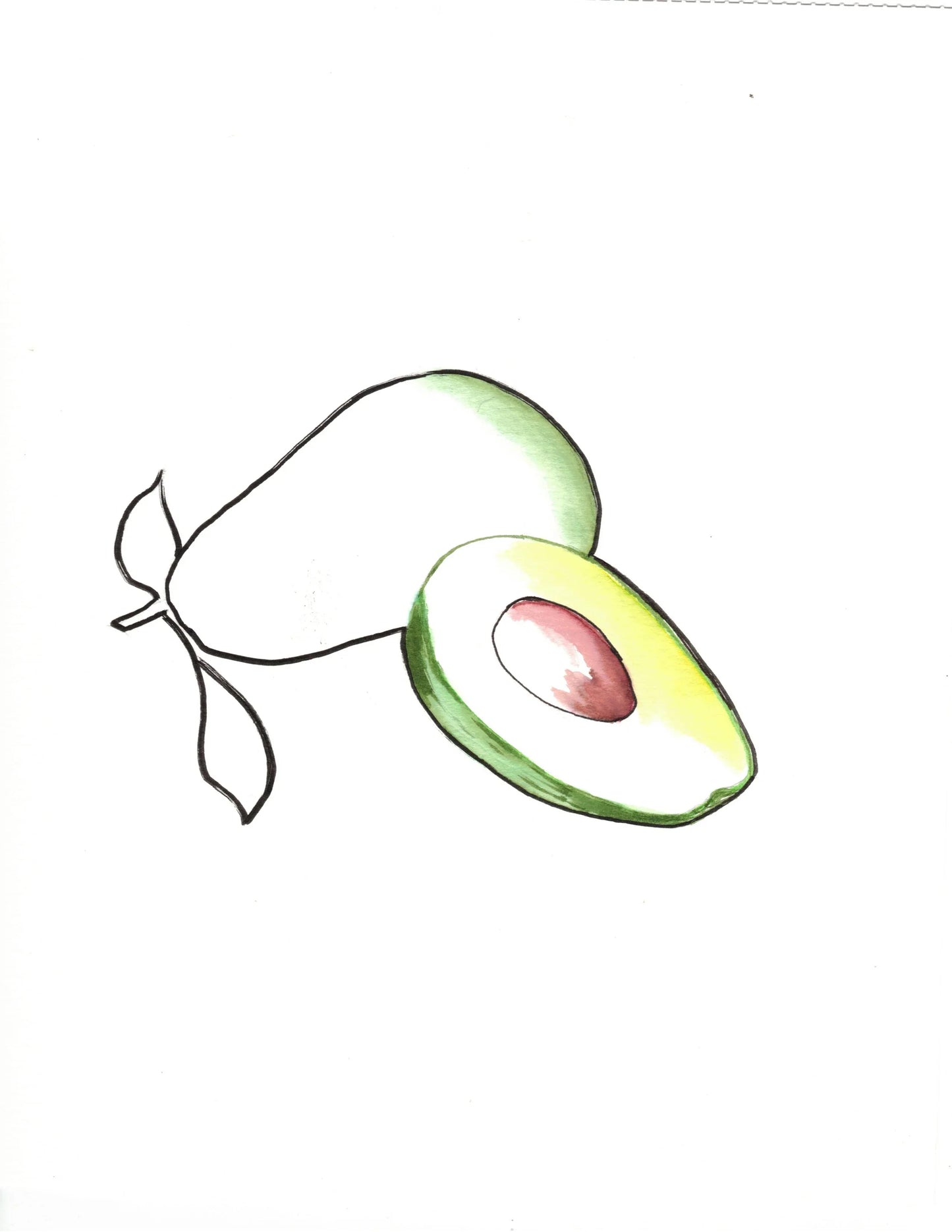 Aquarelle œuvre Originale Numérique 207 - Laure Leprince - Artiste Peintre