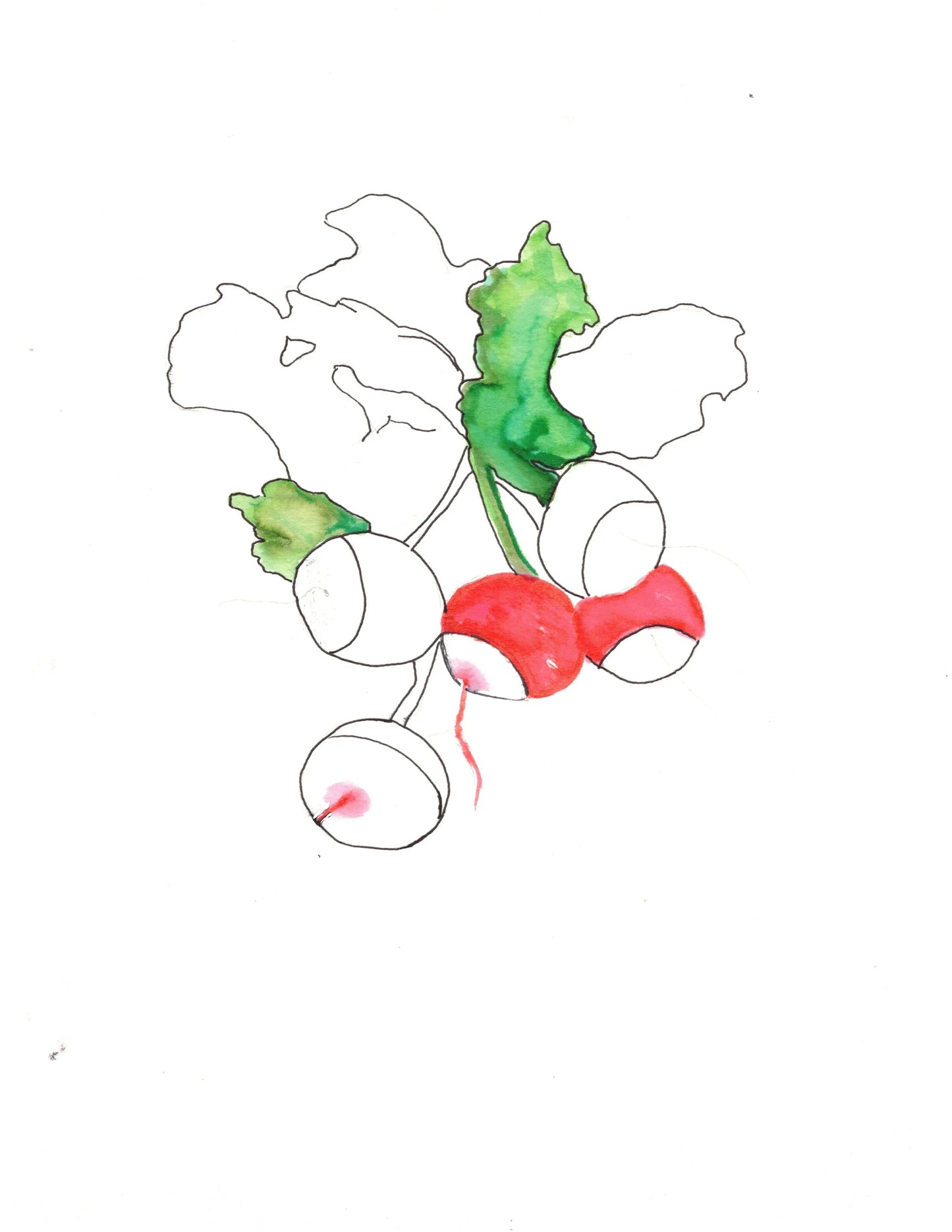 Aquarelle œuvre Originale Numérique 211 - Laure Leprince - Artiste Peintre
