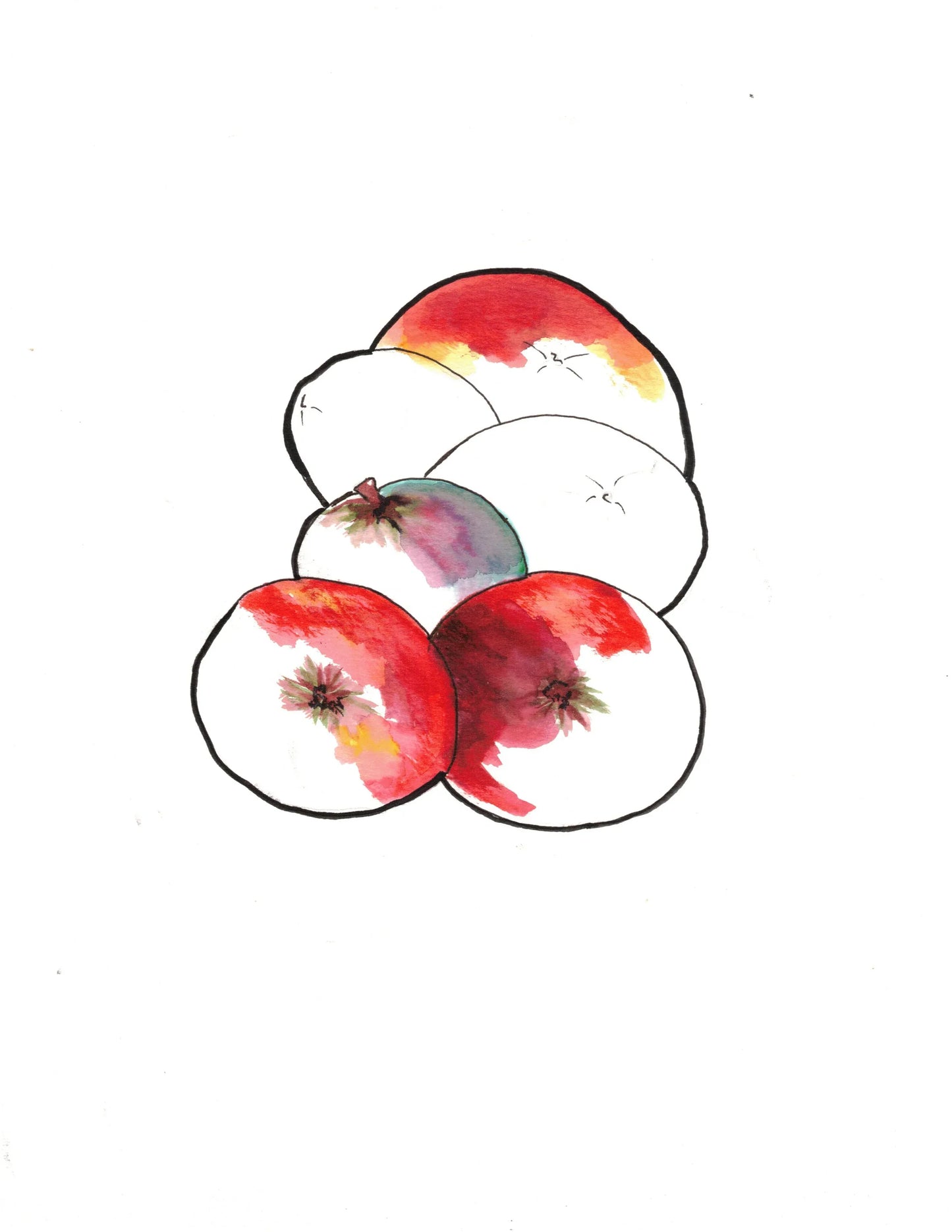 Aquarelle œuvre Originale Numérique 212 - Laure Leprince - Artiste Peintre
