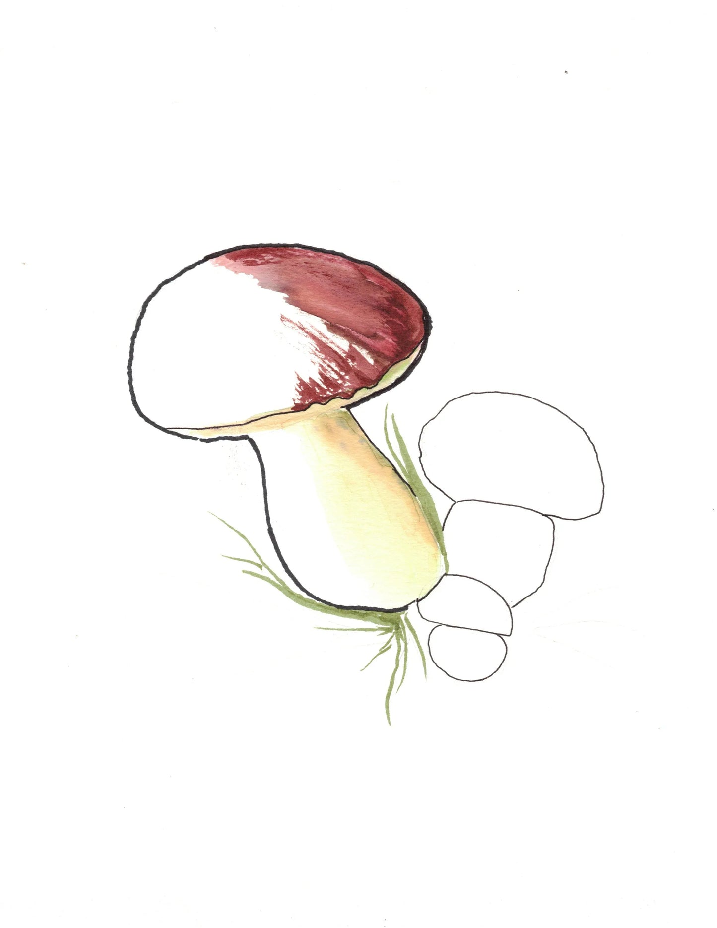 Aquarelle œuvre Originale Numérique 214 - Laure Leprince - Artiste Peintre