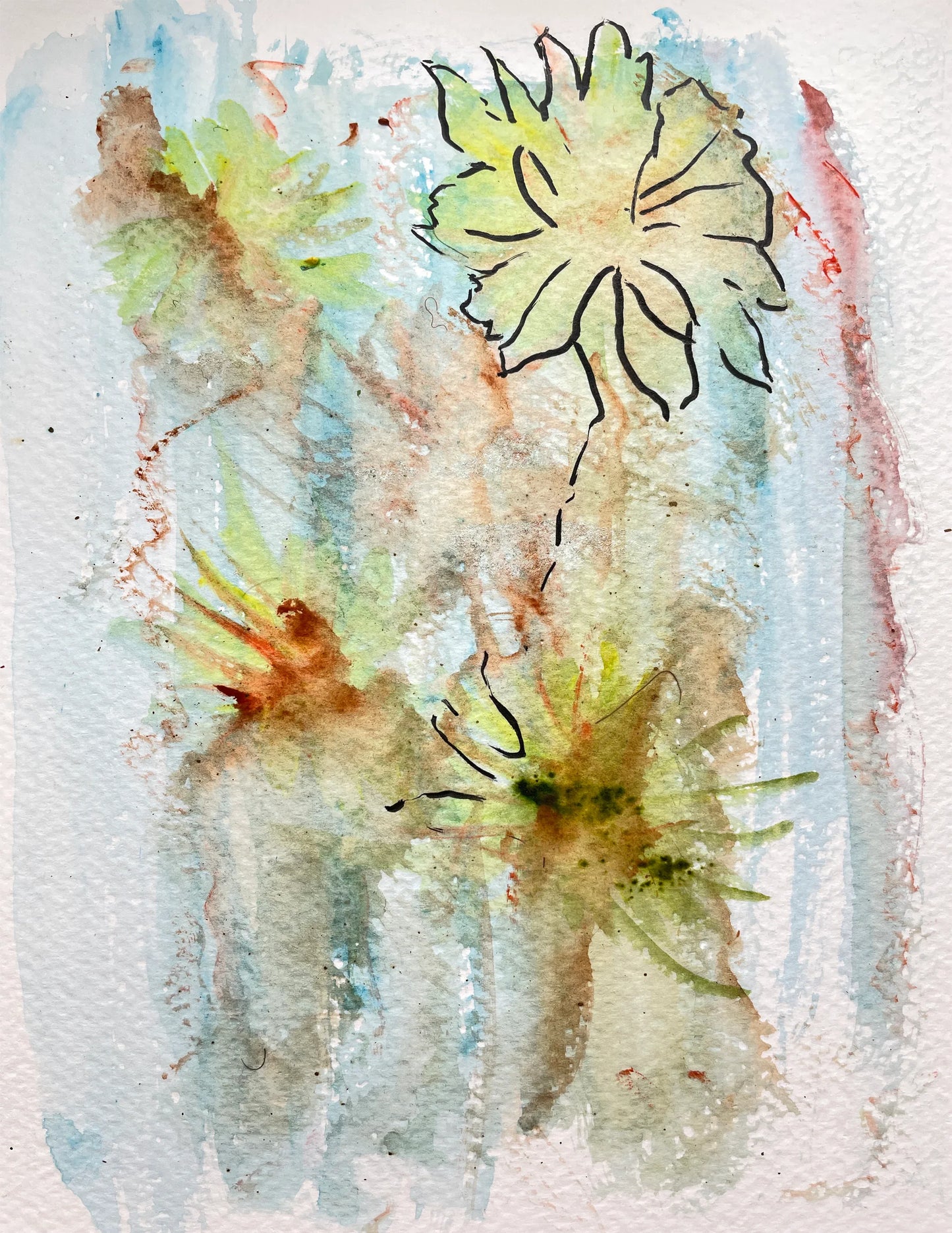 Aquarelle œuvre Originale Numérique | 007 - Laure Leprince - Artiste Peintre
