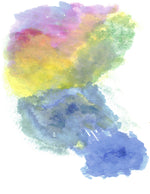 Aquarelle œuvre Originale Numérique | Coloriage inversé | Collection d'art thérapeutique 010