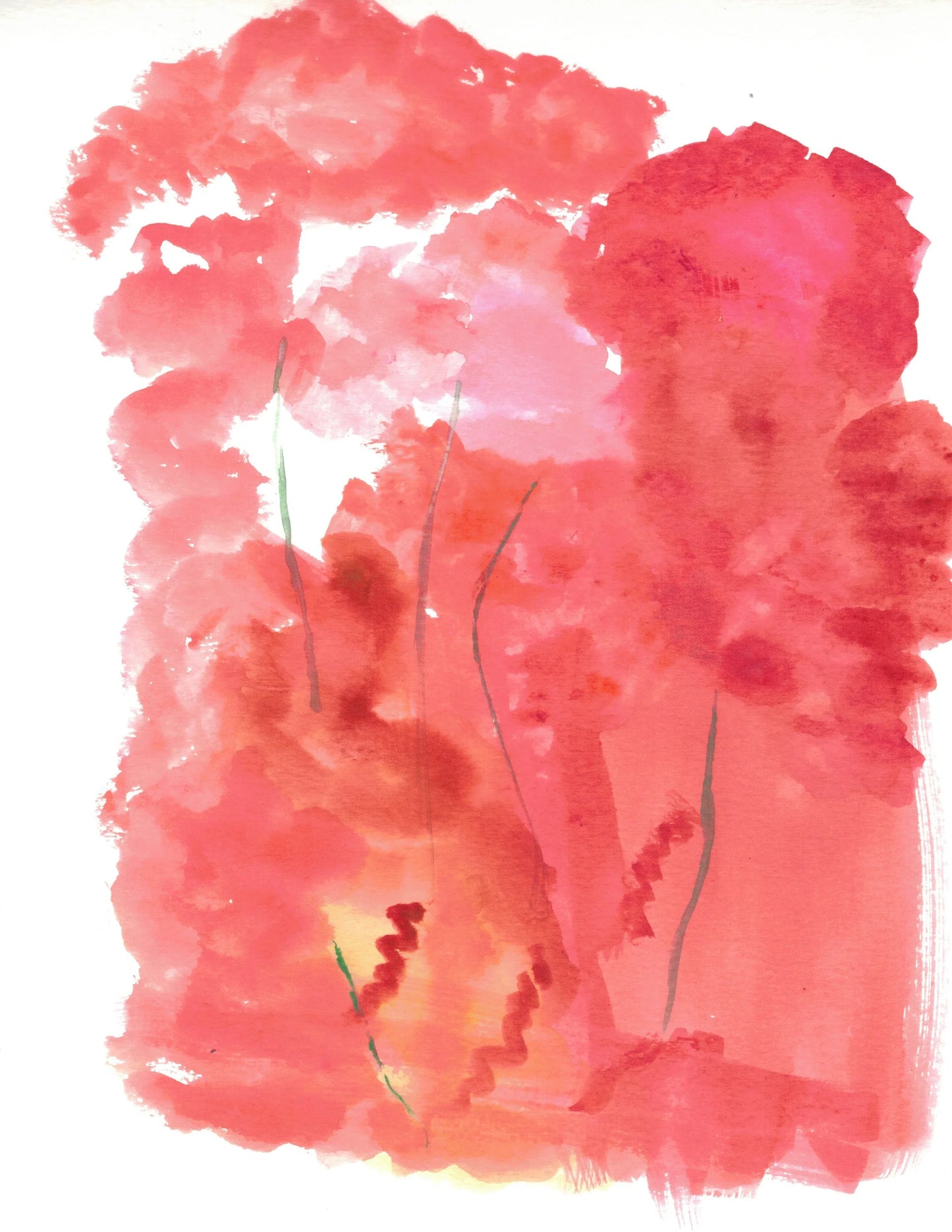 Aquarelle œuvre Originale Numérique |011 - Laure Leprince - Artiste Peintre