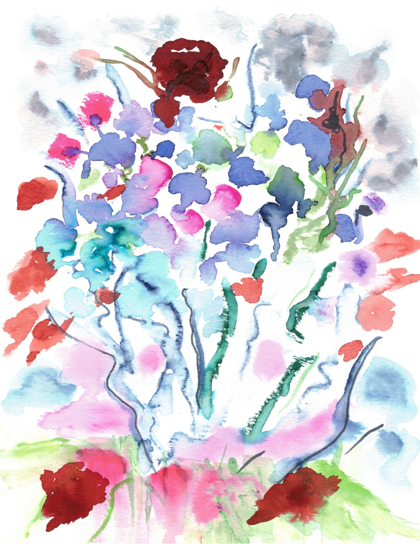 Pack de 60 Aquarelles Coloriage Inversé