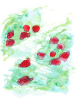 Aquarelle œuvre Originale en téléchargement | Coloriage inversé | Collection d'art thérapeutique 028