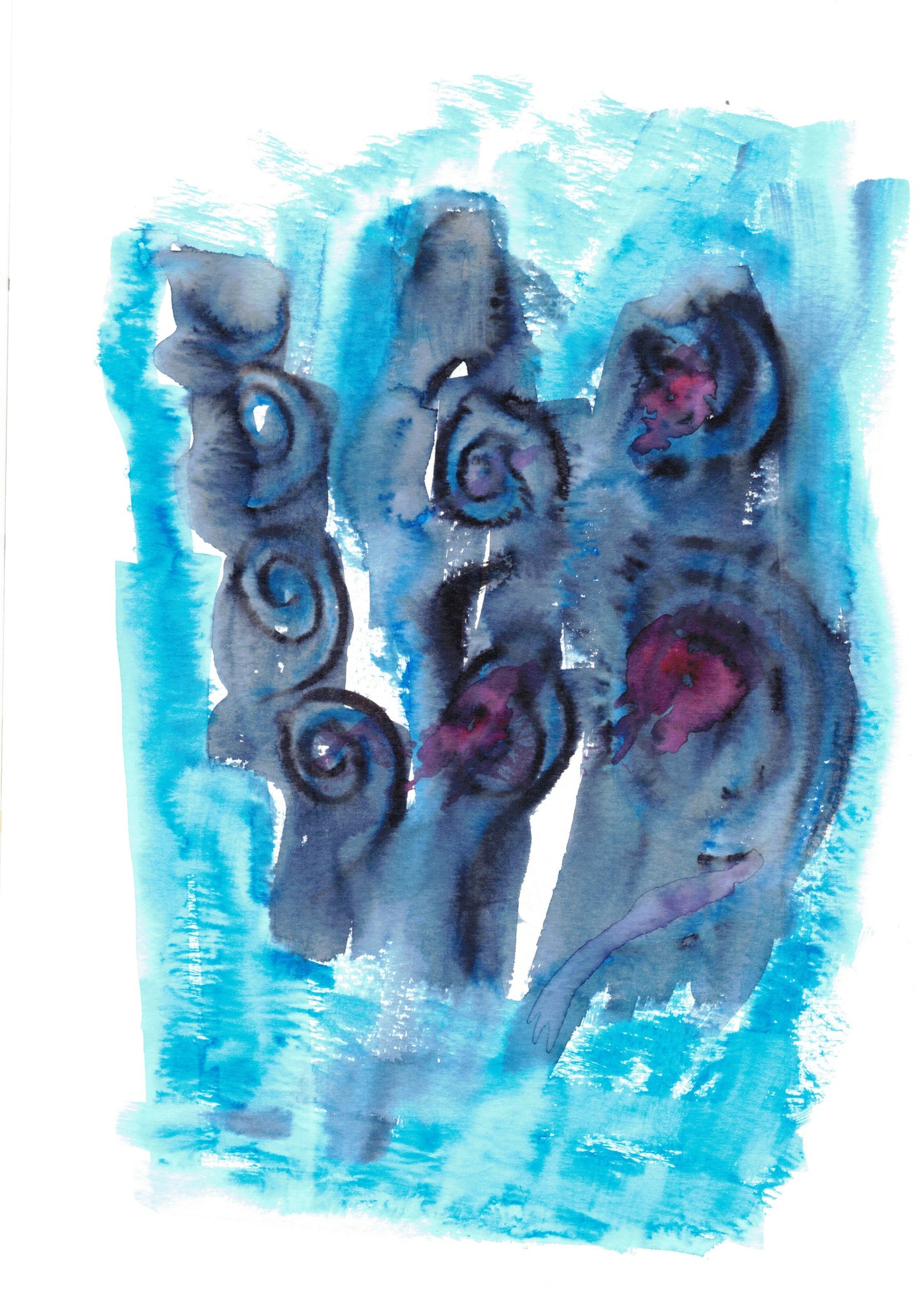 Pack de 60 Aquarelles Coloriage Inversé