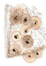 Sables stellaires - Aquarelle Abstraite | Laure Leprince