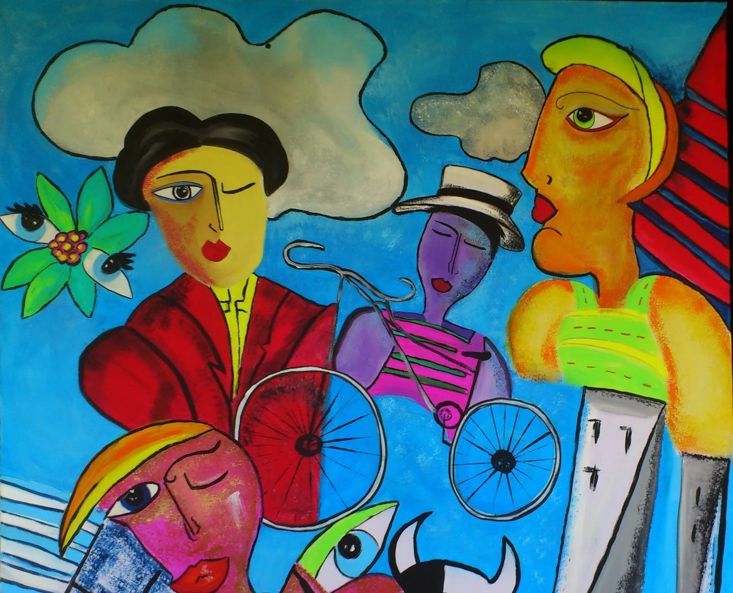 Peinture Œuvre Originale Numérique # 34235 Trouncho - Laure Leprince - Artiste Peintre