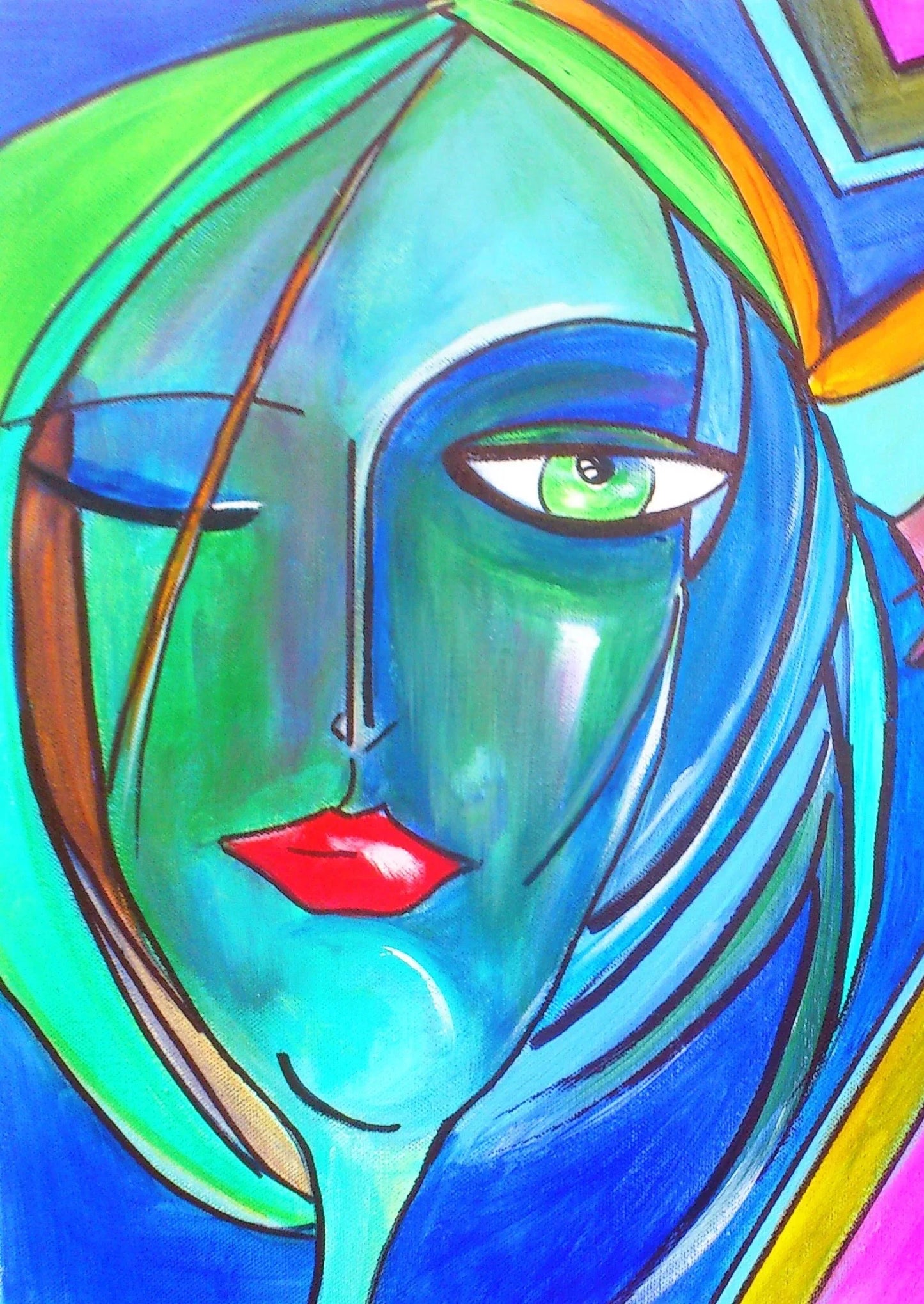 Peinture Œuvre Originale Numérique # 34238 Trouncho - Laure Leprince - Artiste Peintre