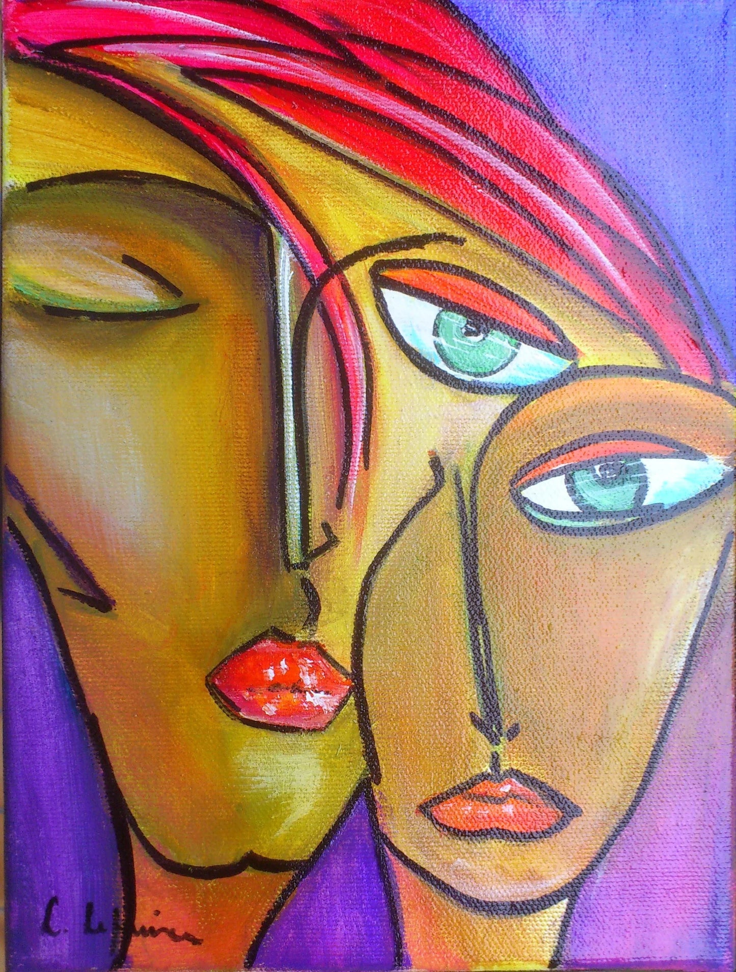 Peinture Œuvre Originale Numérique # 34252 Trouncho - Laure Leprince - Artiste Peintre