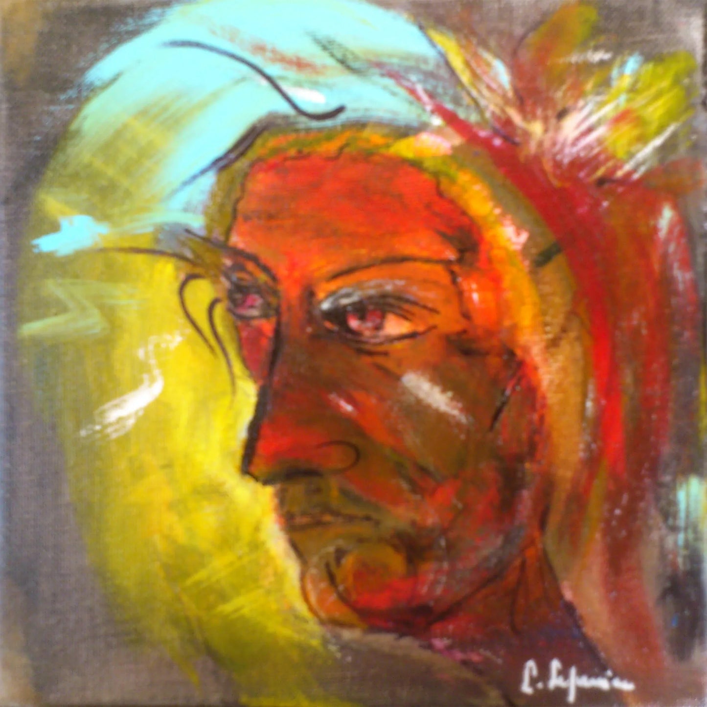 Peinture Œuvre Originale Numérique #34261 Trouncho - Laure Leprince - Artiste Peintre