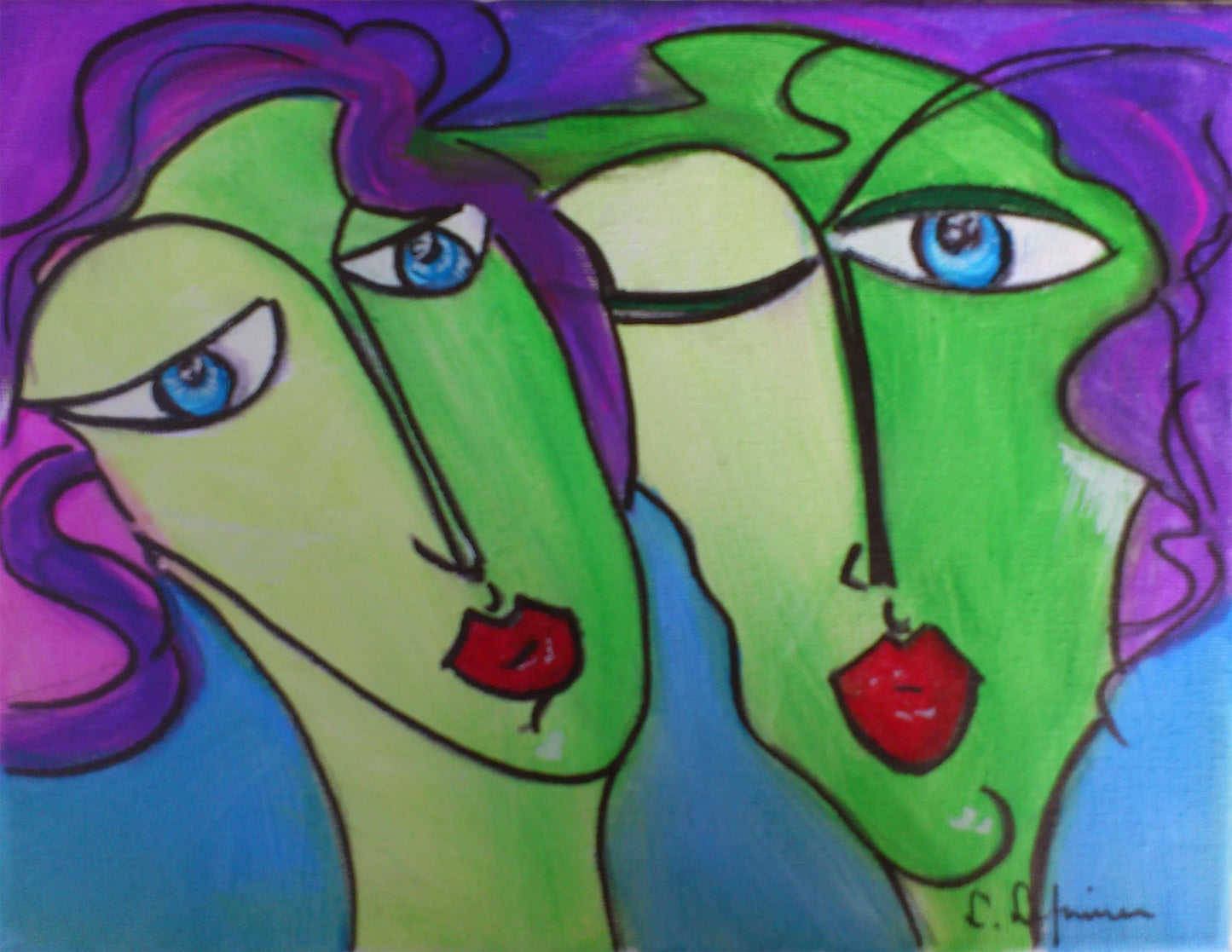 Peinture Œuvre Originale Numérique #34265 Trouncho - Laure Leprince - Artiste Peintre