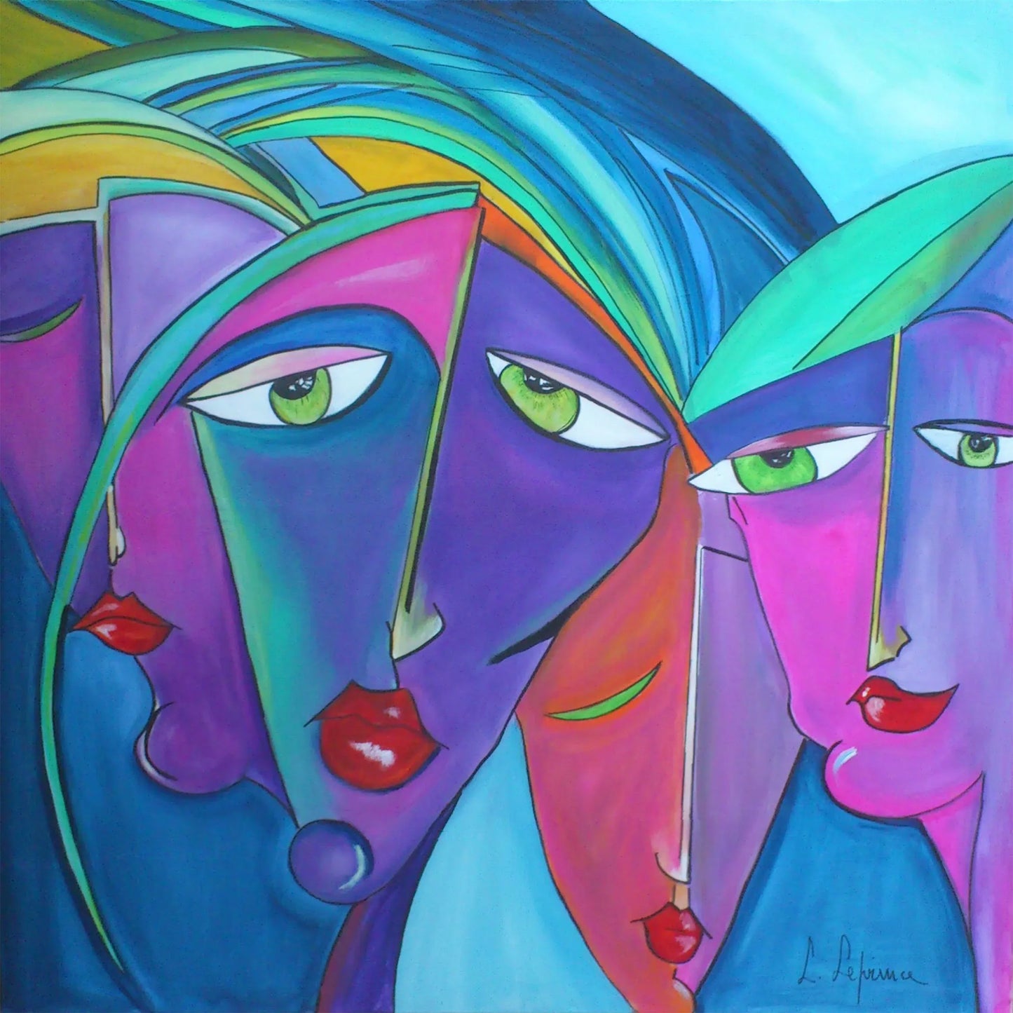 Peinture Œuvre Originale Numérique #34271 Trouncho - Laure Leprince - Artiste Peintre