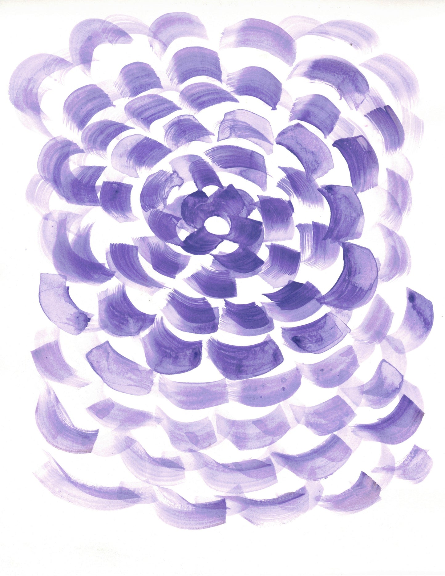 Aquarelle œuvre Originale Numérique 104