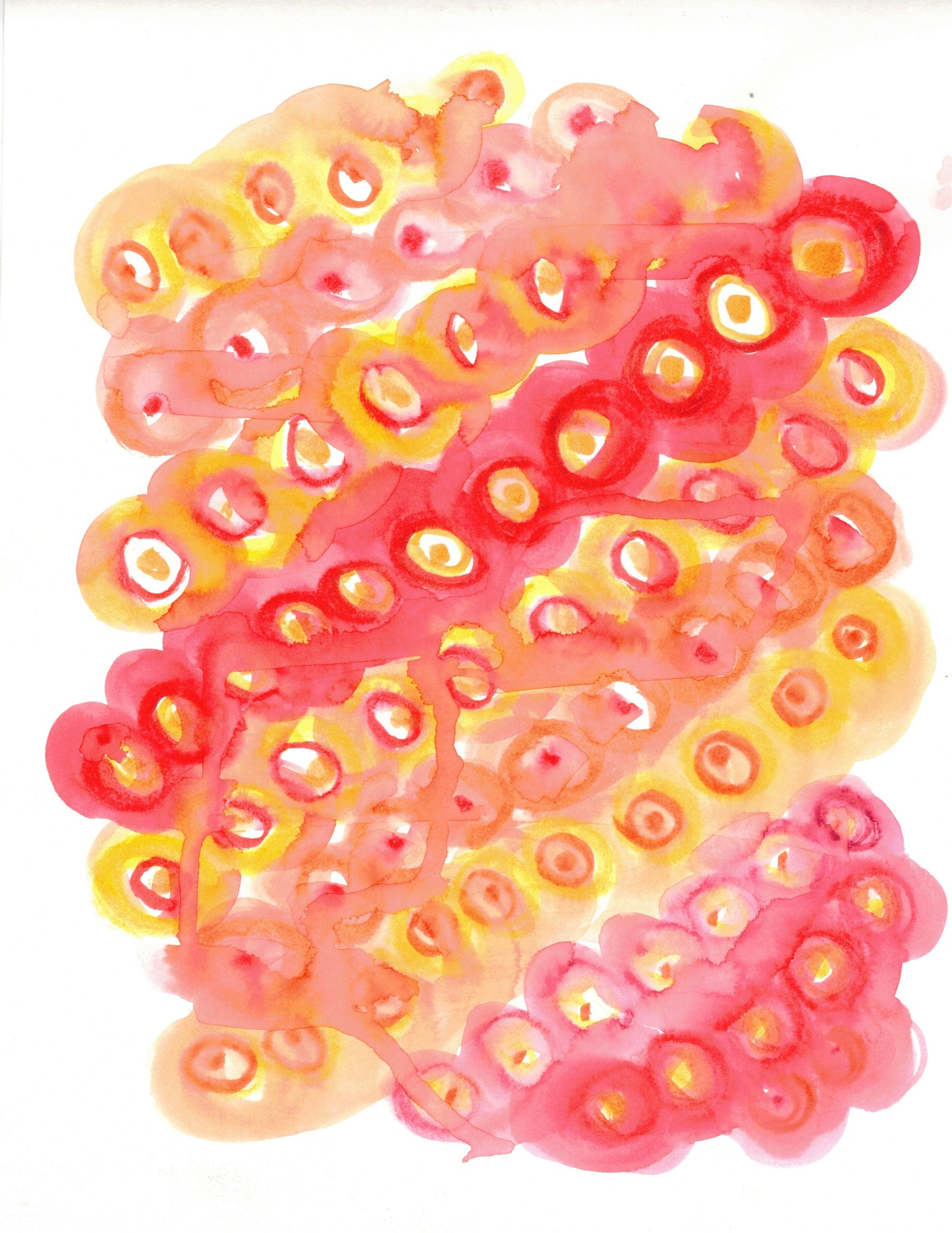 Aquarelle œuvre Originale Numérique 108
