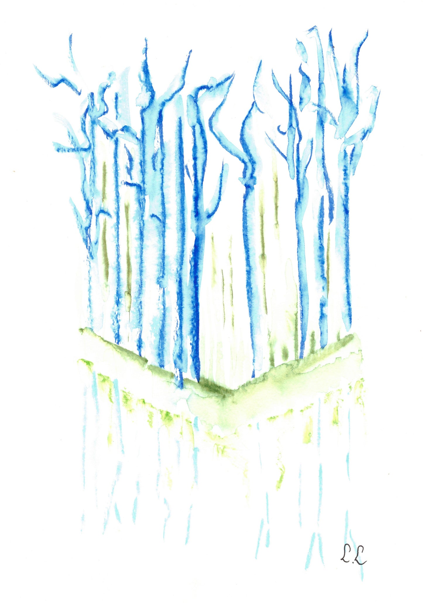 Aquarelle œuvre Originale Numérique 151