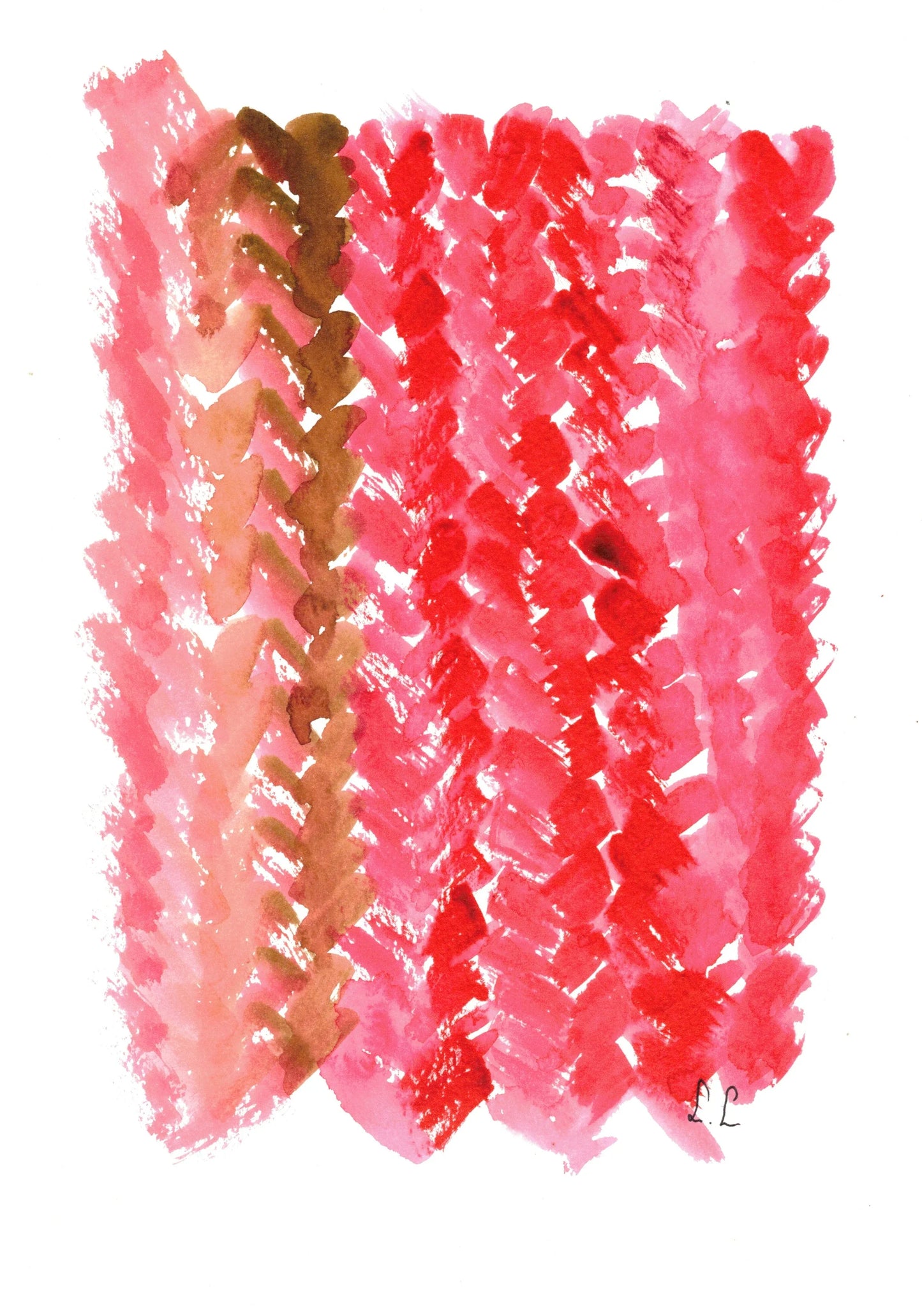 Aquarelle œuvre Originale Numérique 159 - Laure Leprince - Artiste Peintre