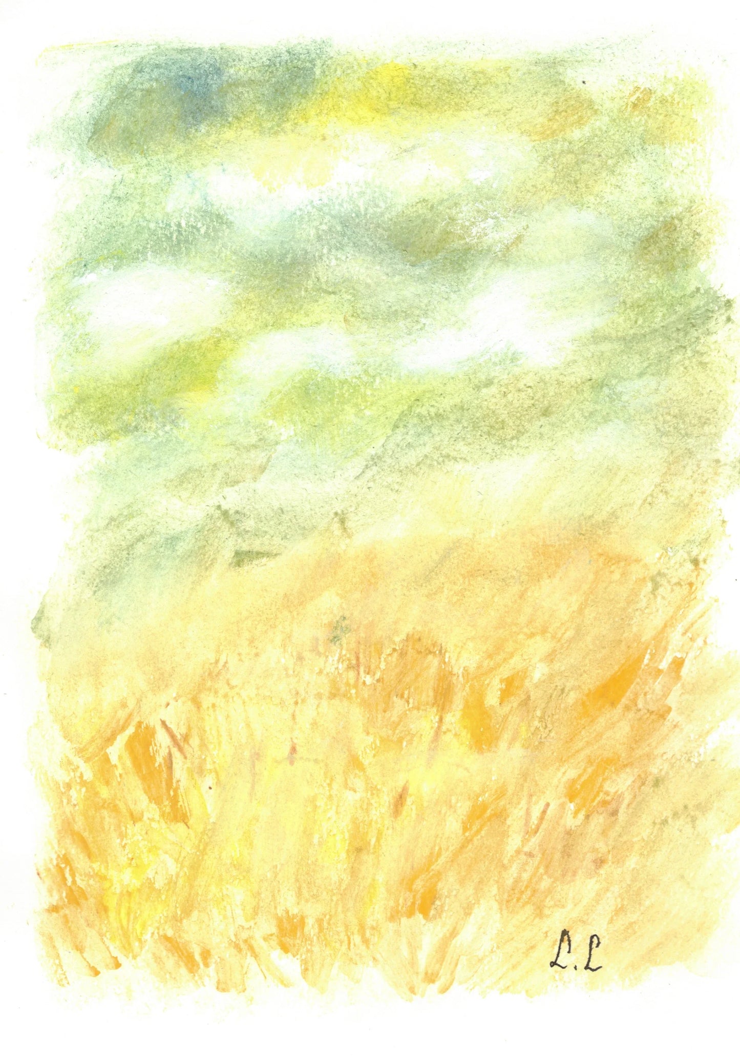 Aquarelle œuvre Originale Numérique 173 - Laure Leprince - Artiste Peintre