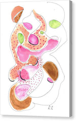 Abstract Organic Forms - Canvas Print