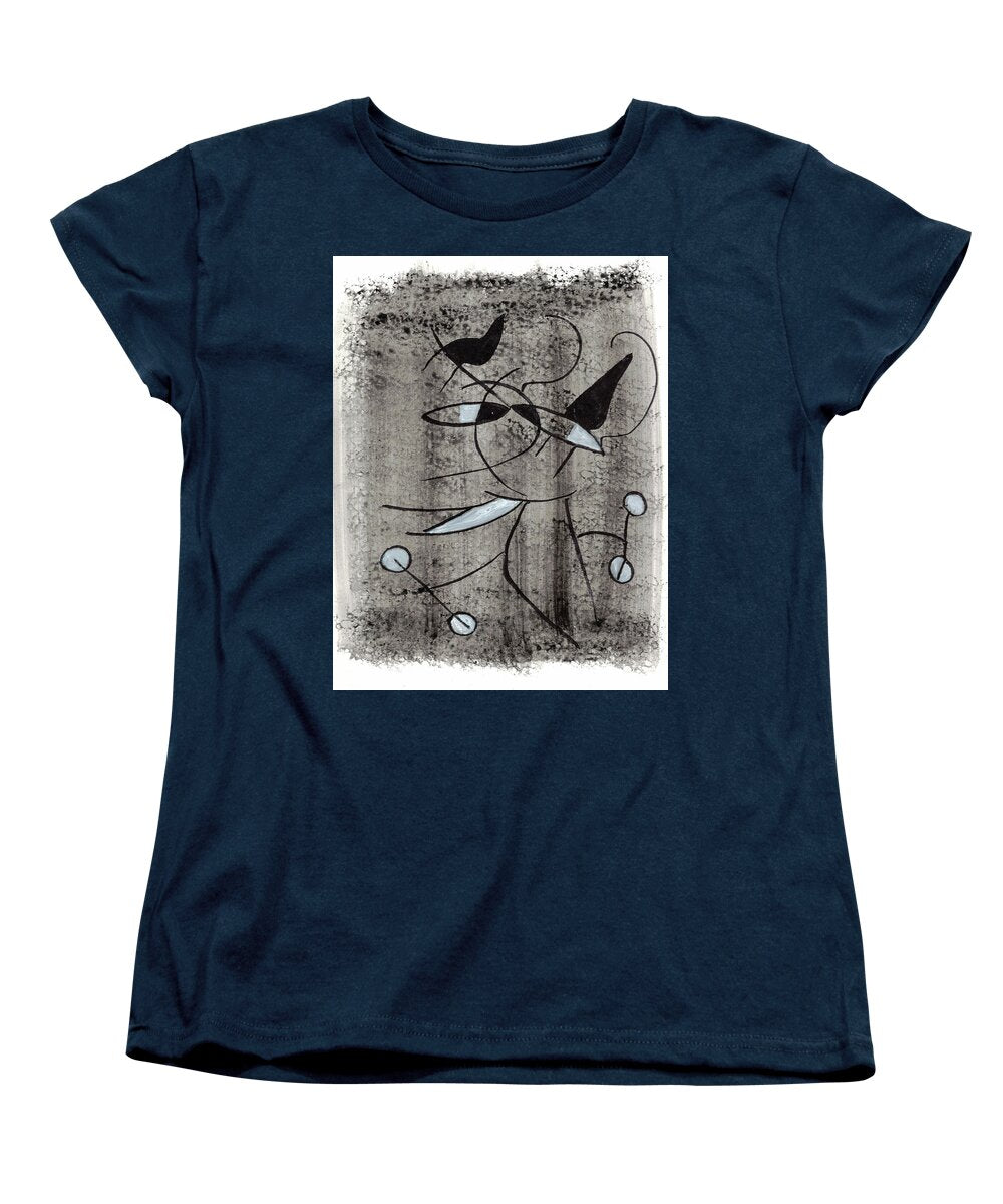 Chat Halterophile - Women's T-Shirt (Standard Fit)