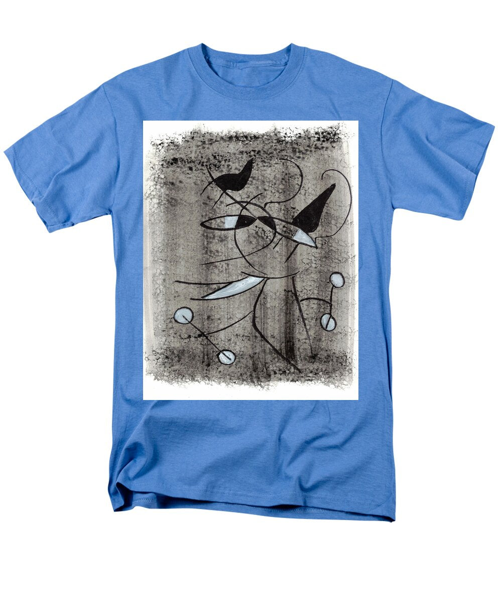 Chat Halterophile - Men's T-Shirt (Regular Fit)