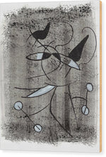 Chat Halterophile - Wood Print