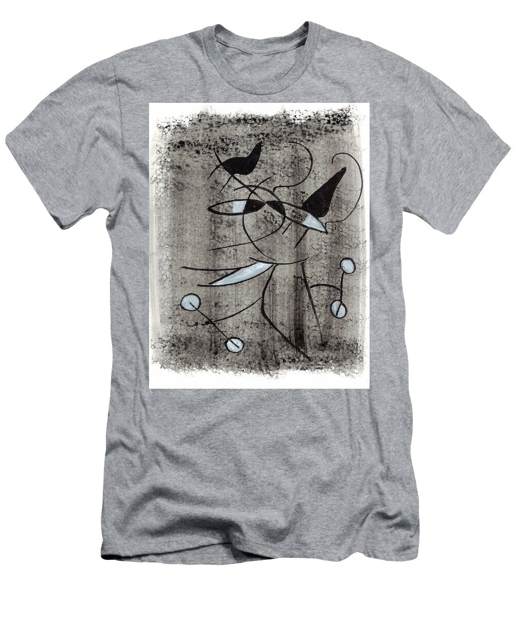 Chat Halterophile - T-Shirt